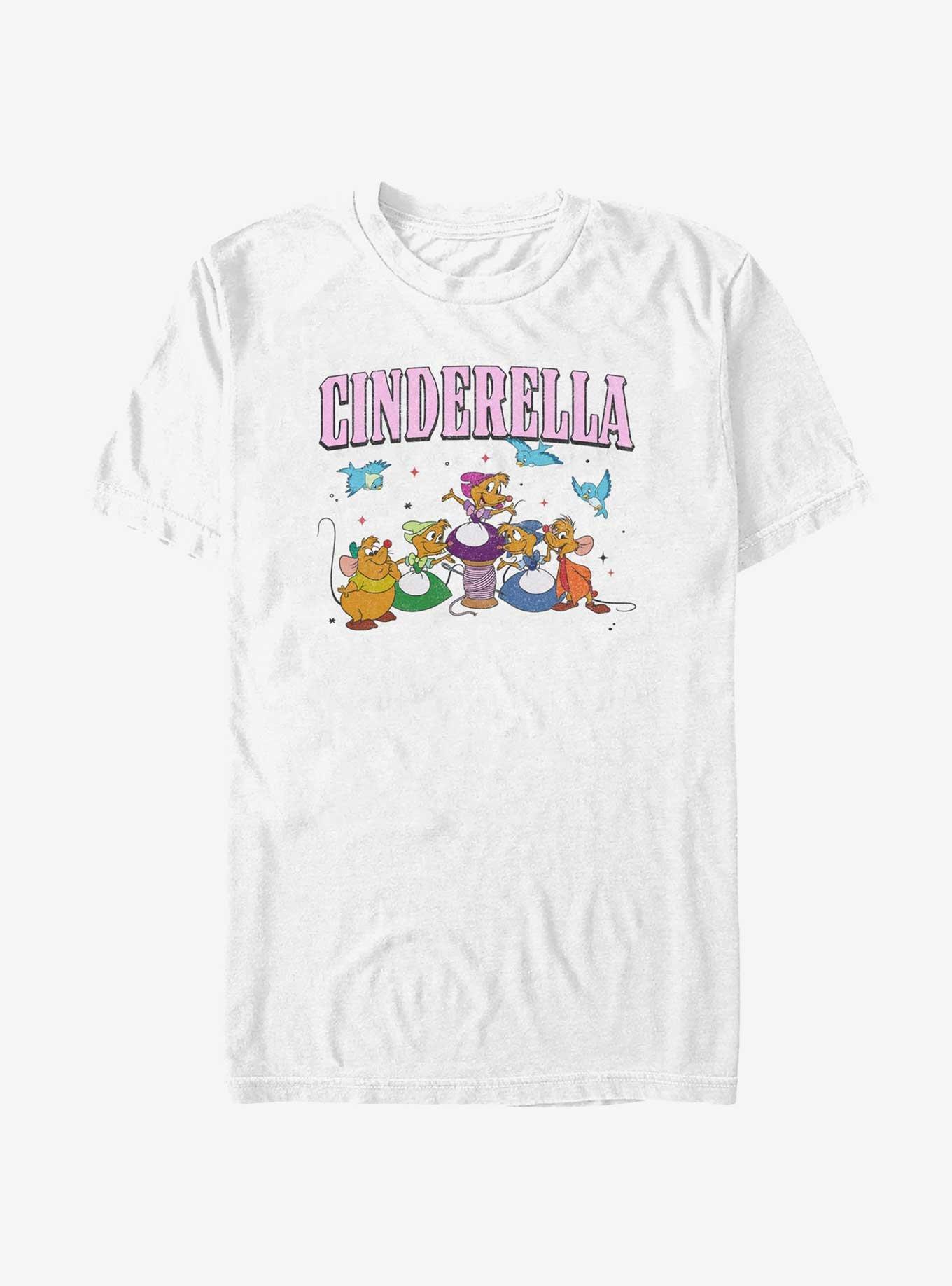 Disney Cinderella Helpers T-Shirt, WHITE, hi-res