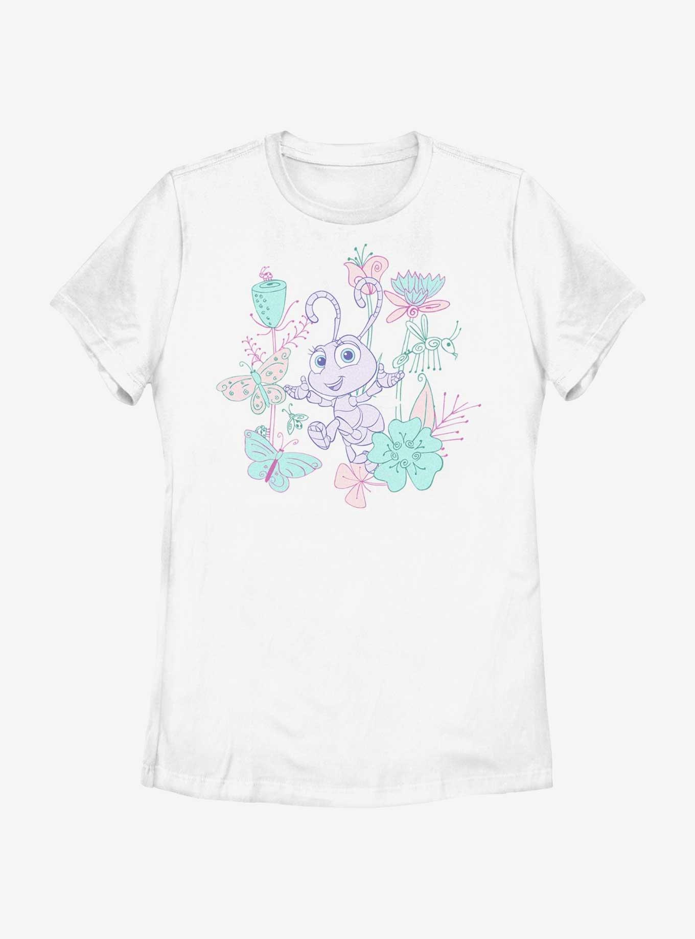 Disney A Bugs Life Princess Dot Womens T-Shirt, WHITE, hi-res