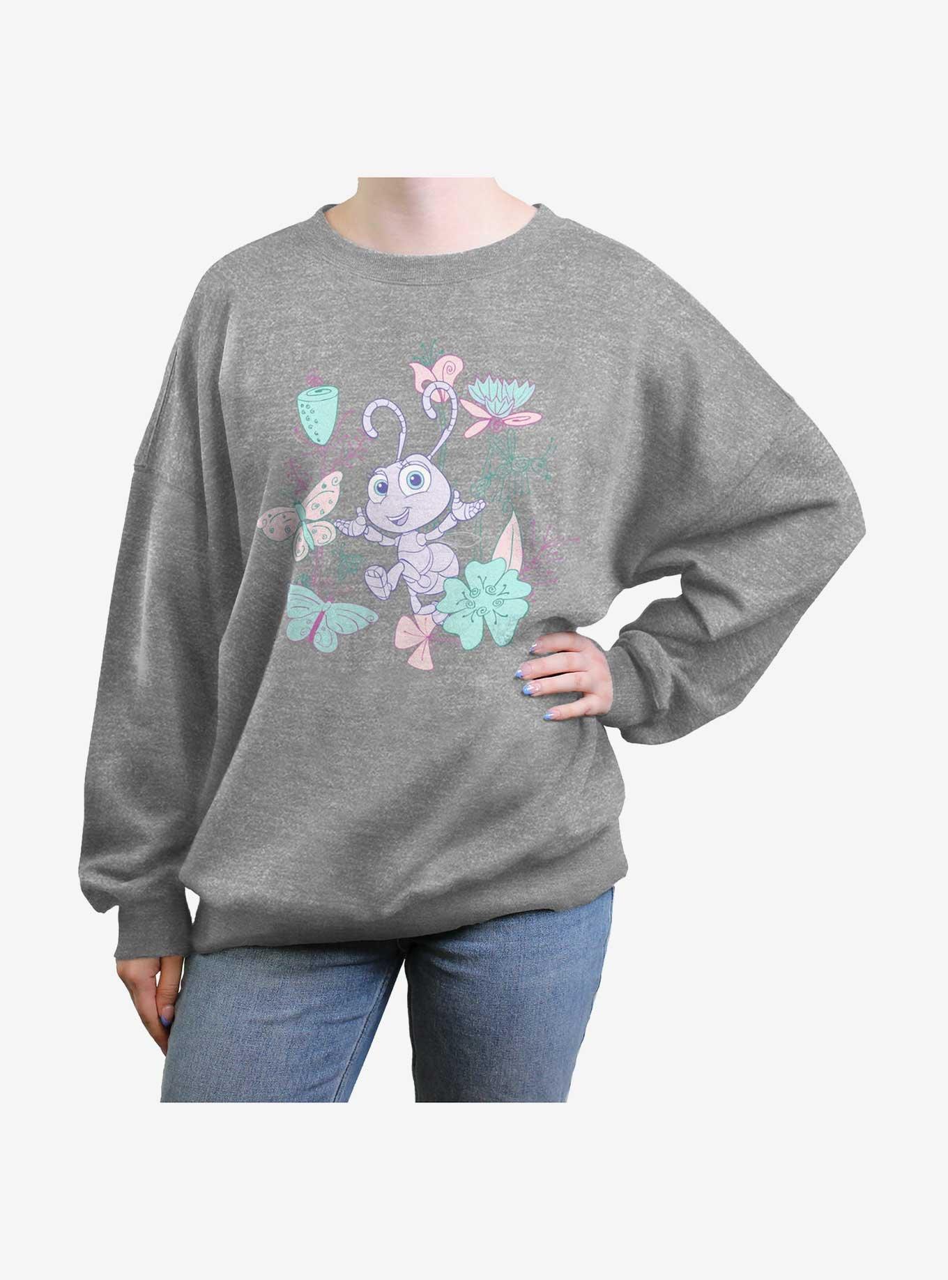 Disney A Bugs Life Princess Dot Womens Oversized Sweatshirt, , hi-res