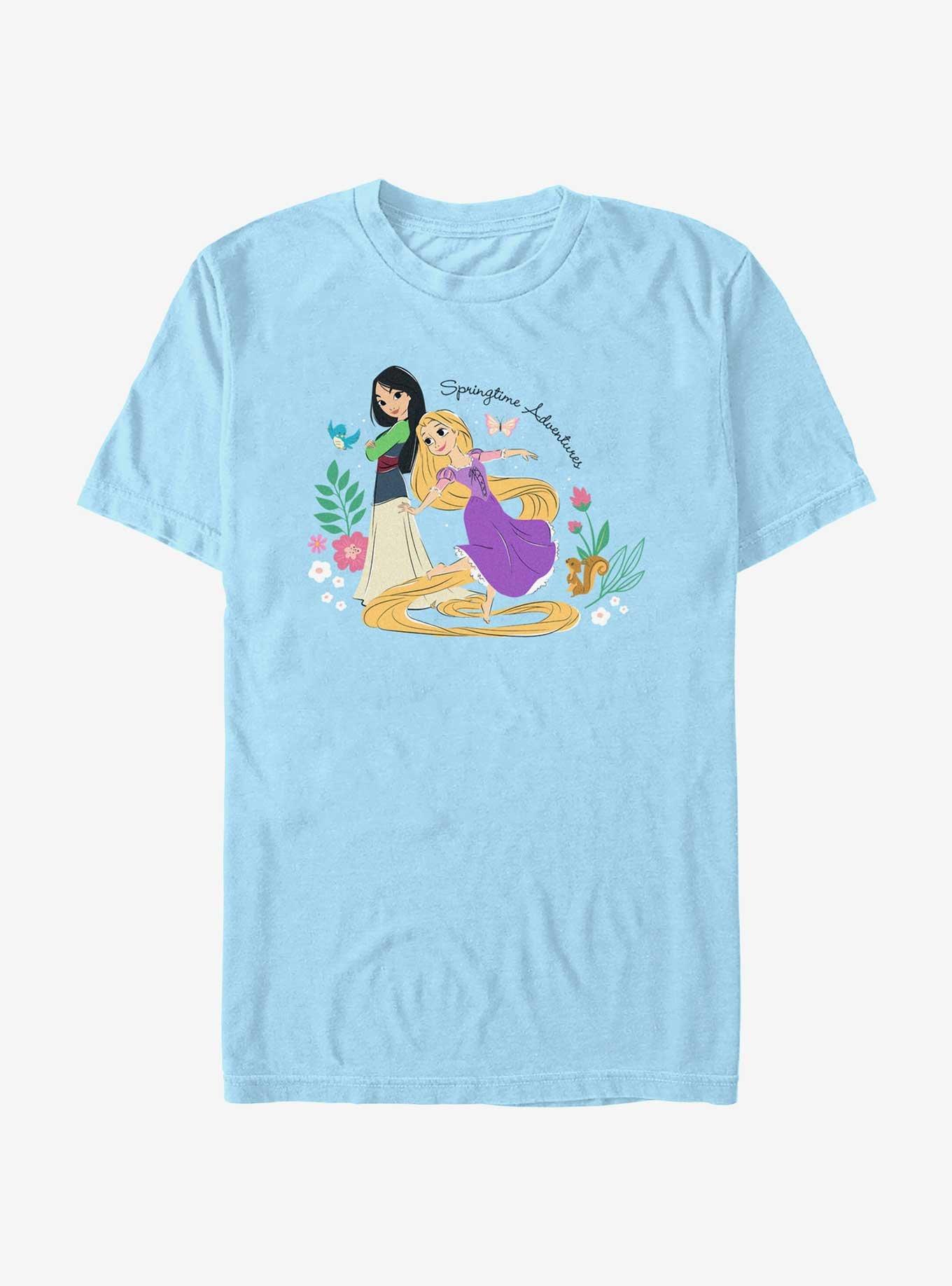 Disney Princesses Springtime Adventures T-Shirt, LT BLUE, hi-res