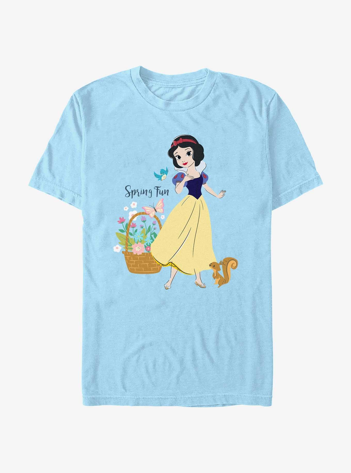 Disney Snow White And The Seven Dwarfs Spring Fun T-Shirt, LT BLUE, hi-res