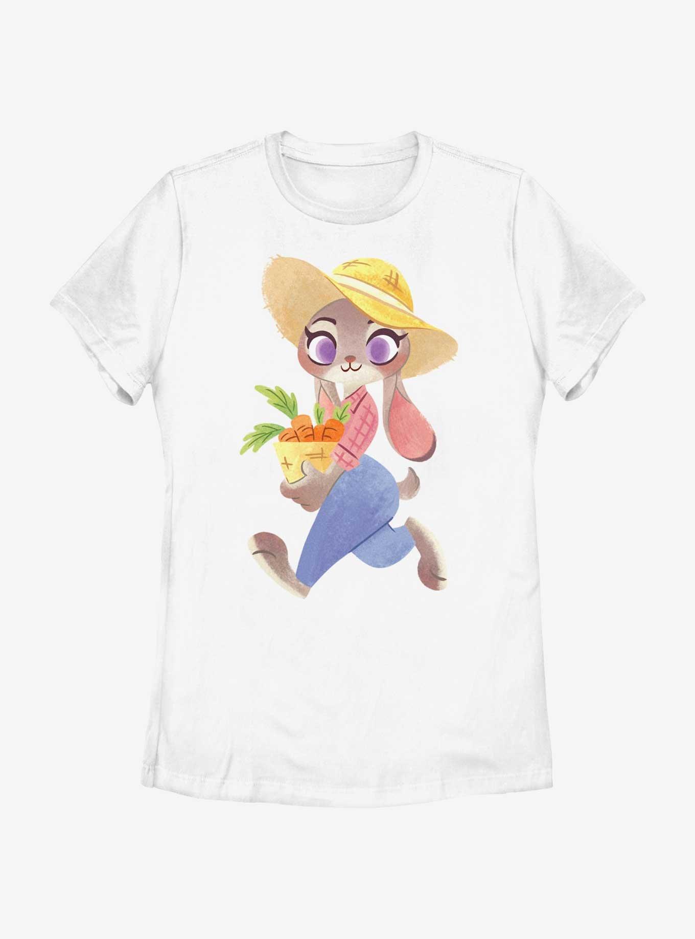 Disney Pixar Zootopia Carrot Run Womens T-Shirt, WHITE, hi-res