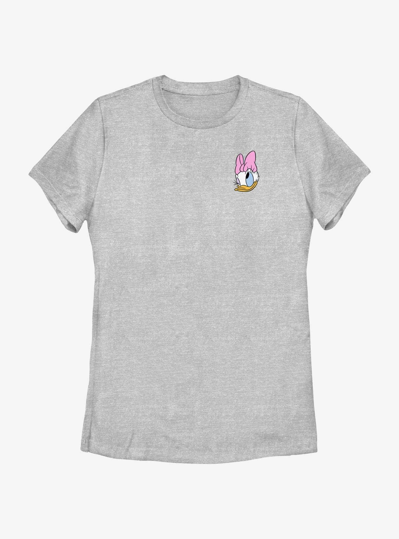 Disney Daisy Duck Big Face Pocket Womens T-Shirt, ATH HTR, hi-res