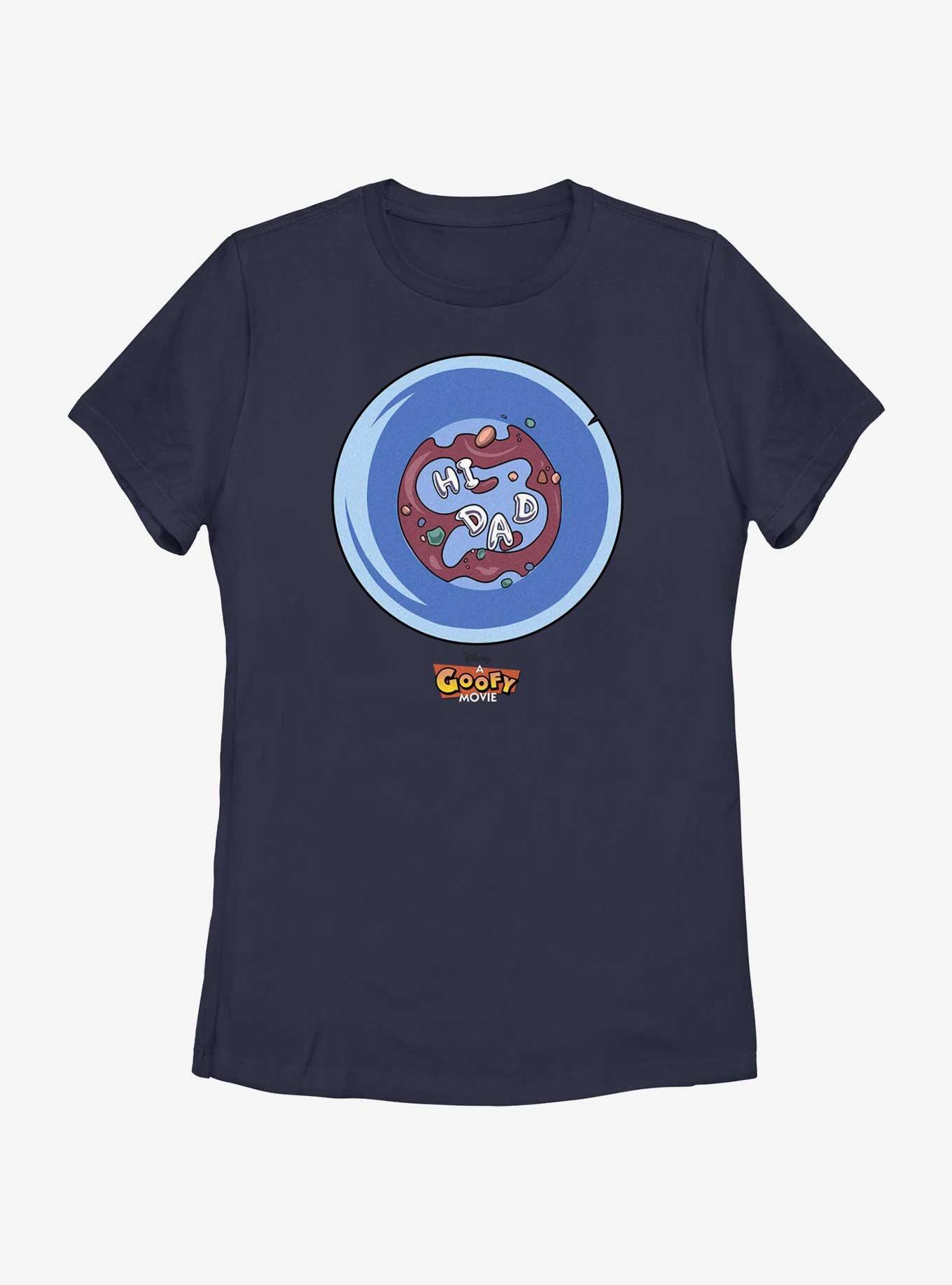 Disney Goofy Hi Dad Womens T-Shirt, NAVY, hi-res
