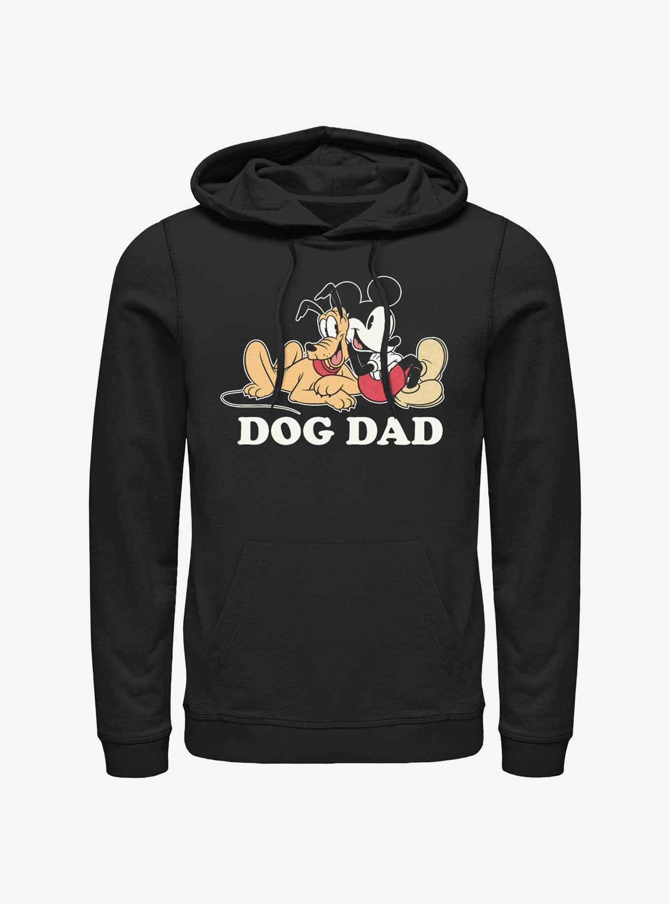 Disney Mickey Mouse Dog Dad Sweatshirt Hoodie, BLACK, hi-res