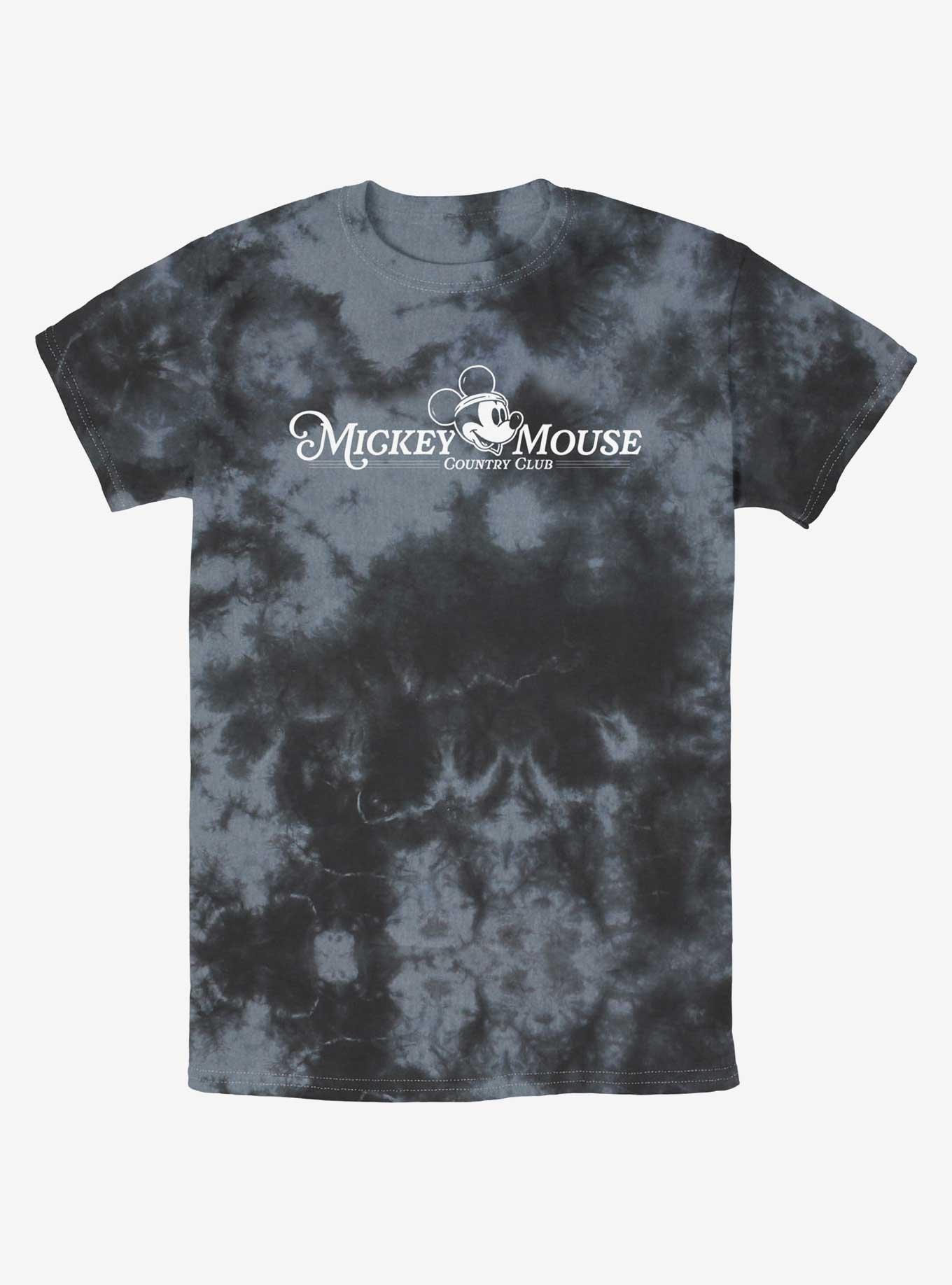 Disney Mickey Mouse Country Club Tie-Dye T-Shirt, BLKCHAR, hi-res