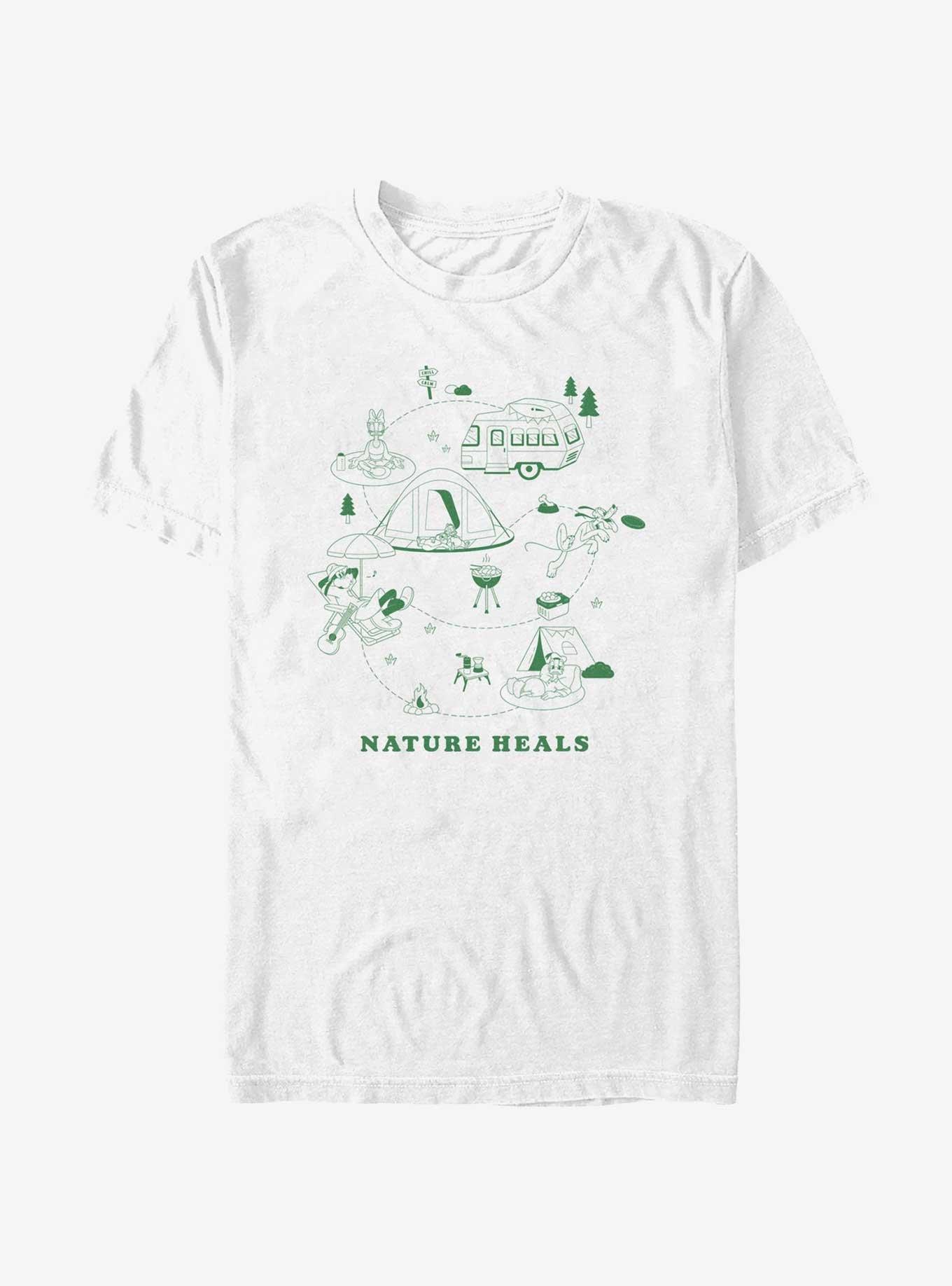 Disney Mickey Mouse Nature T-Shirt, WHITE, hi-res
