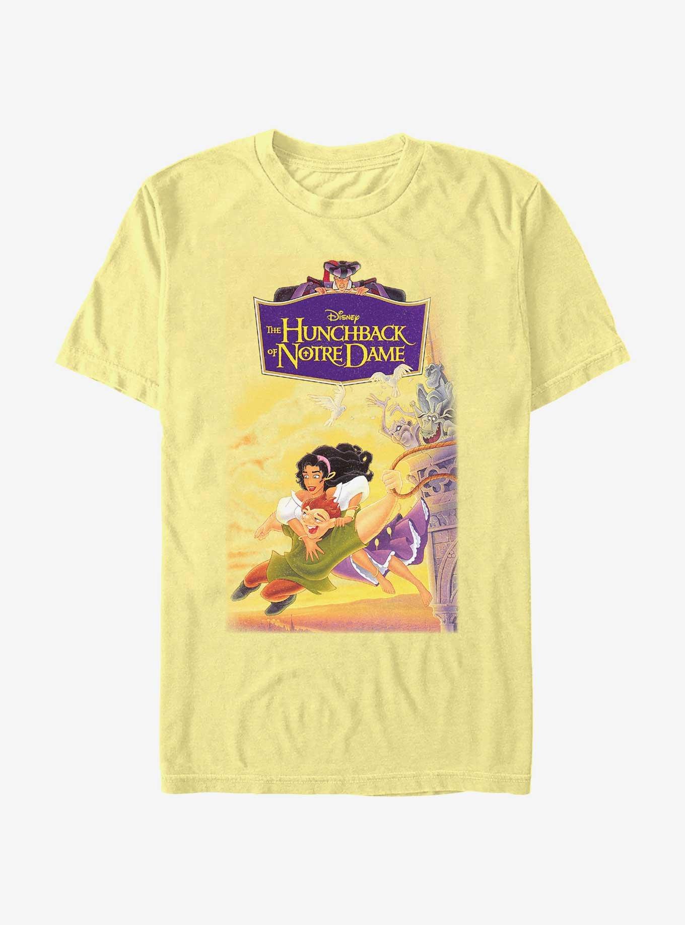 Disney The Hunchback of Notre Dame Cover T-Shirt, BANANA, hi-res