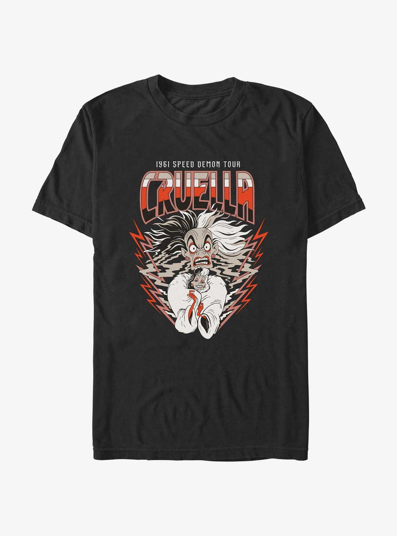 Disney Villains Speed Demon Tour T-Shirt, BLACK, hi-res