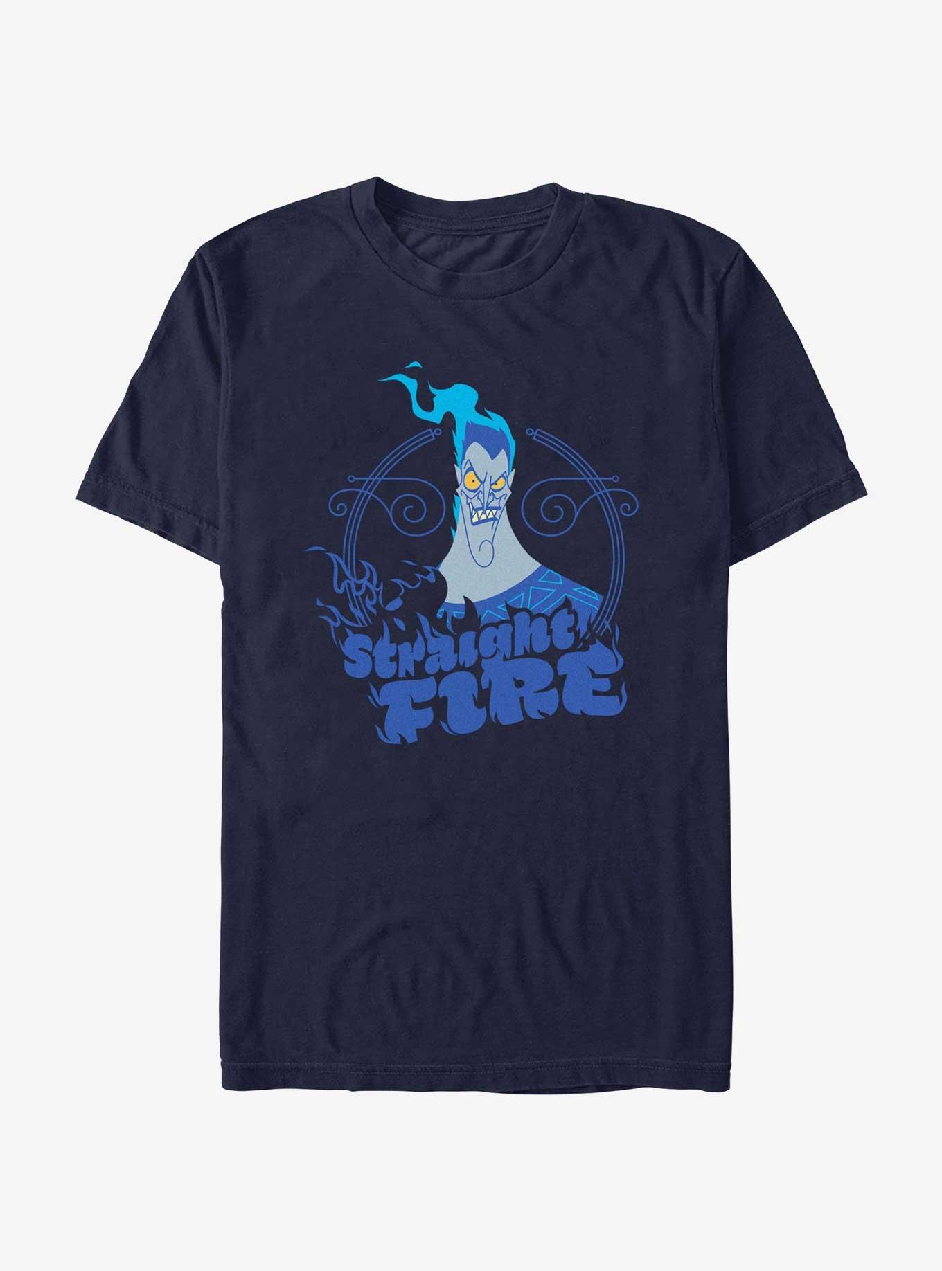Disney Villains Straight Fire T-Shirt, NAVY, hi-res