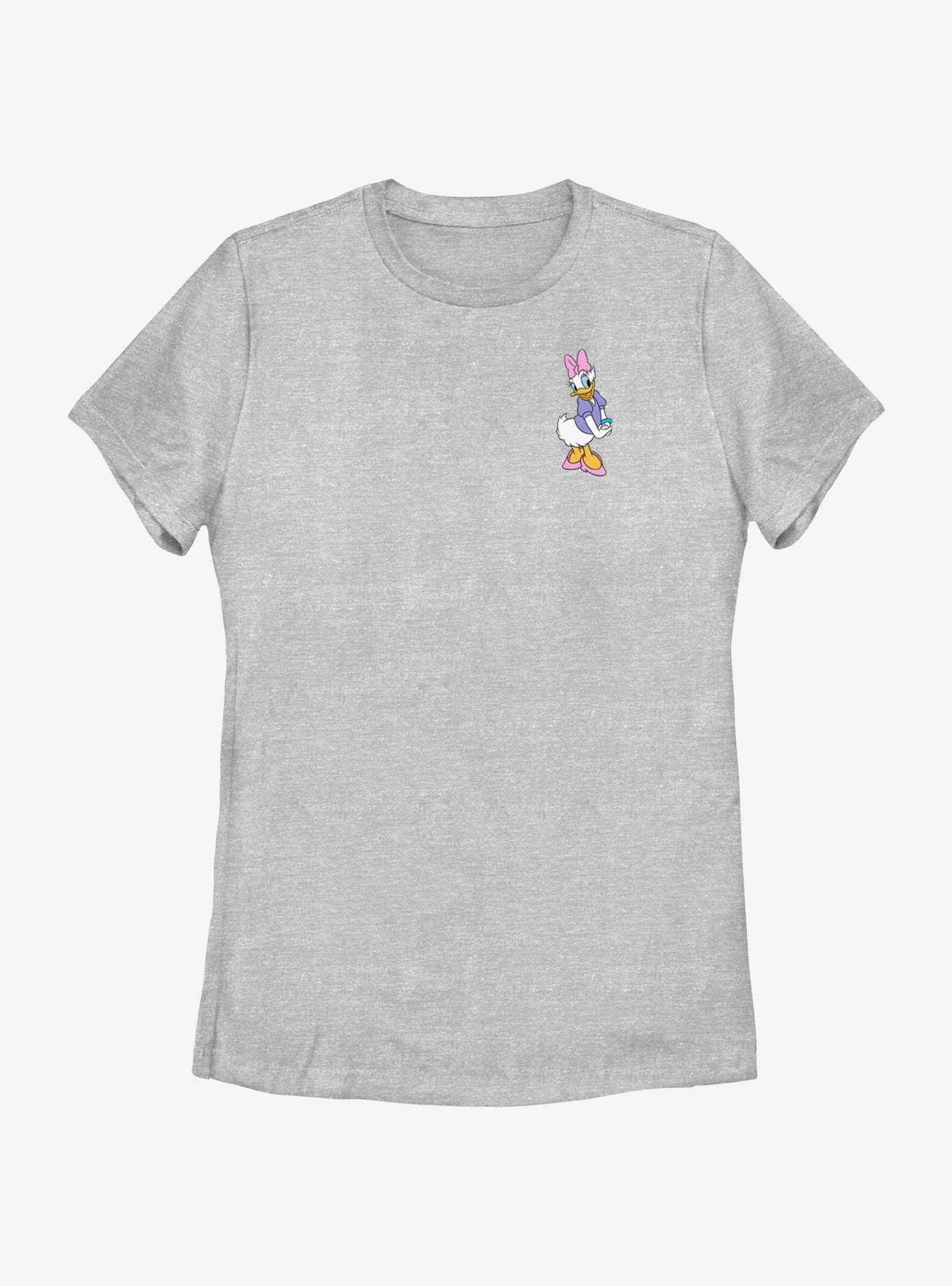 Disney Daisy Duck Traditional Daisy Pocket Womens T-Shirt, ATH HTR, hi-res