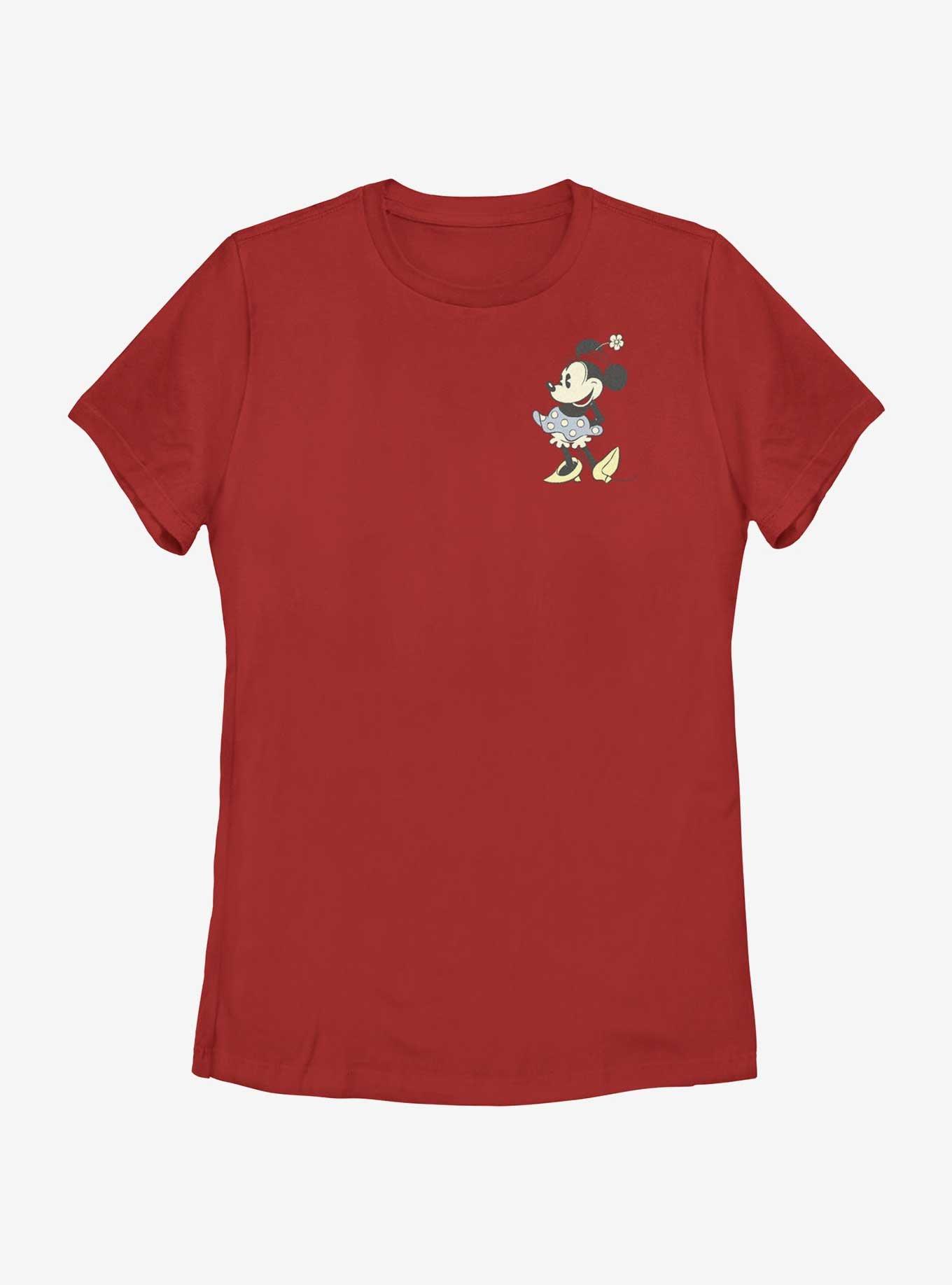 Disney Minnie Mouse Cute Minnie Pocket Womens T-Shirt, , hi-res