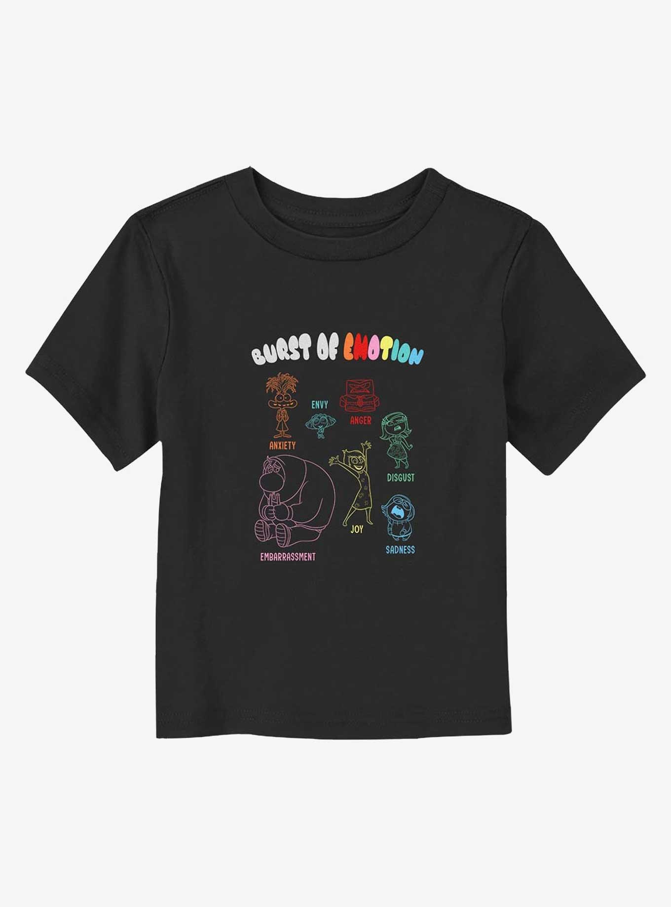 Inside Out 2 Burst Of Emotion Toddler T-Shirt, , hi-res
