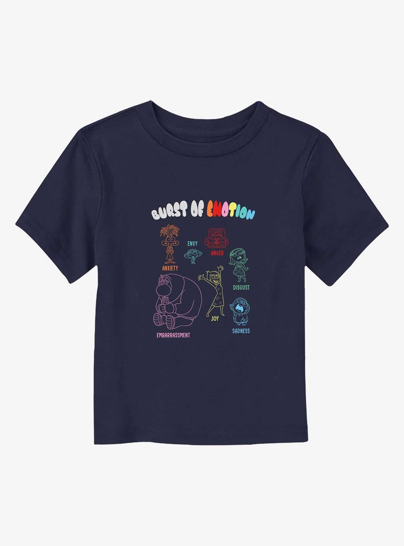 Inside Out 2 Burst Of Emotion Toddler T-Shirt, , hi-res