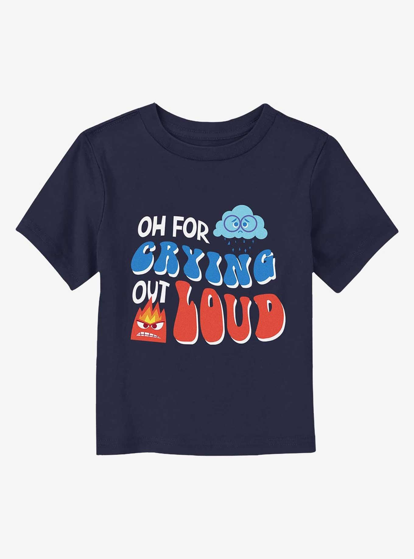 Inside Out 2 Crying Out Loud Toddler T-Shirt 17$