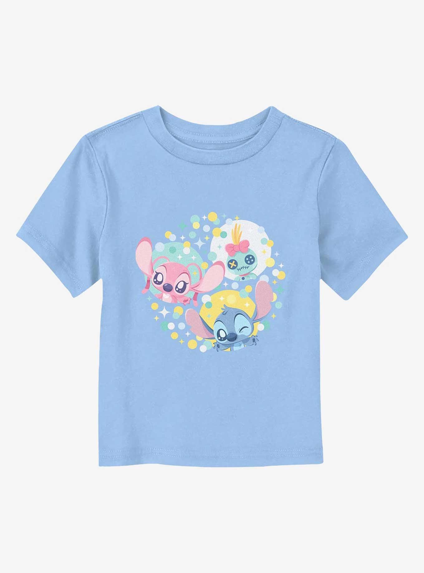 Lilo And Stitch Cute Babies Toddler T-Shirt, LT BLUE, hi-res