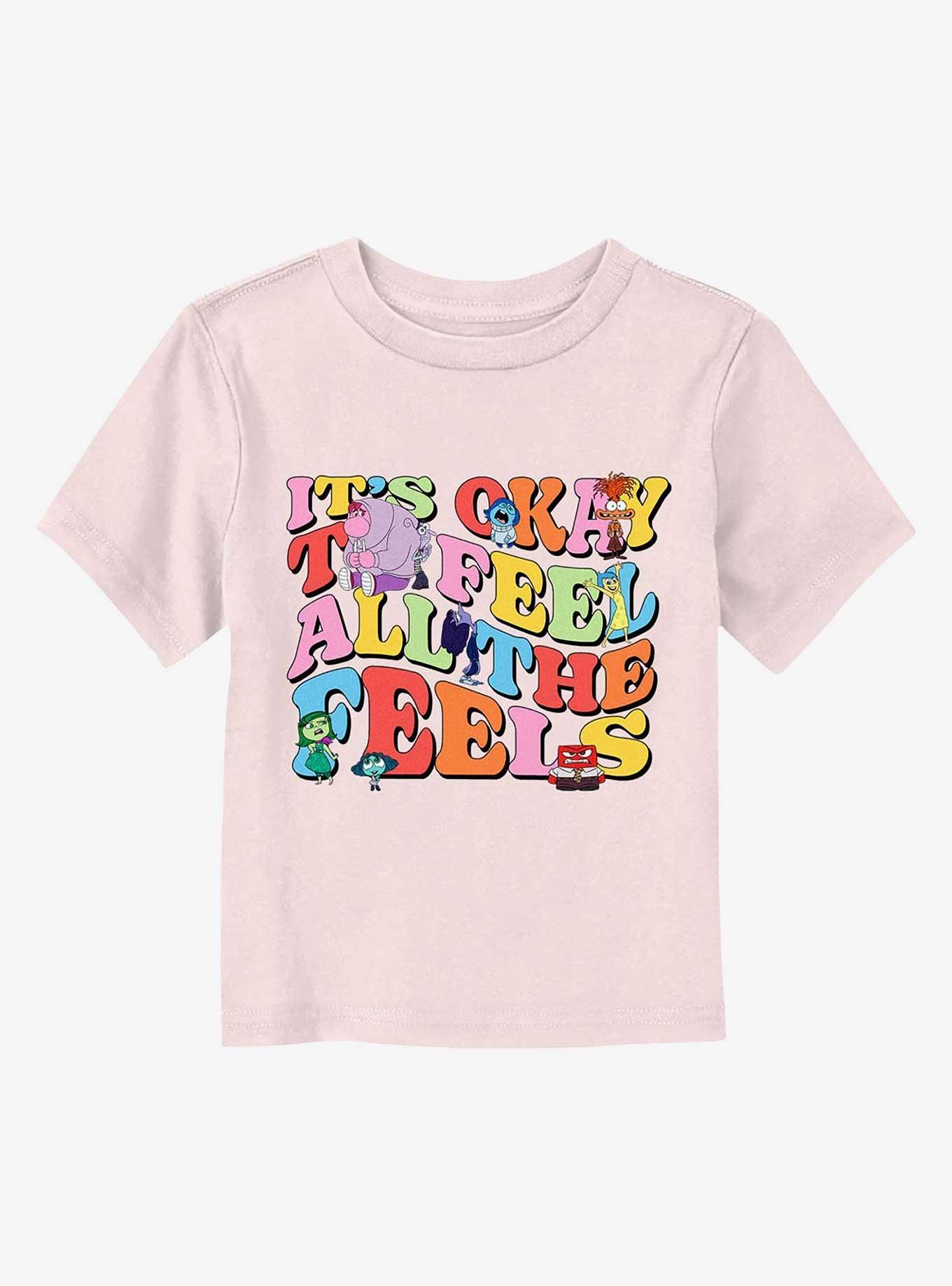 Inside Out 2 Feel Everything Toddler T-Shirt 21$