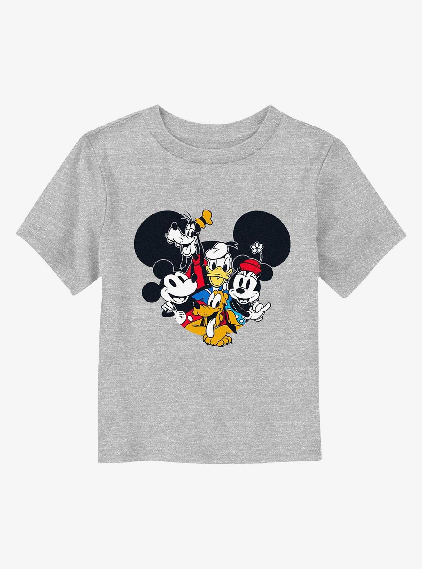 Mickey Mouse Grouped Together Toddler T-Shirt, , hi-res