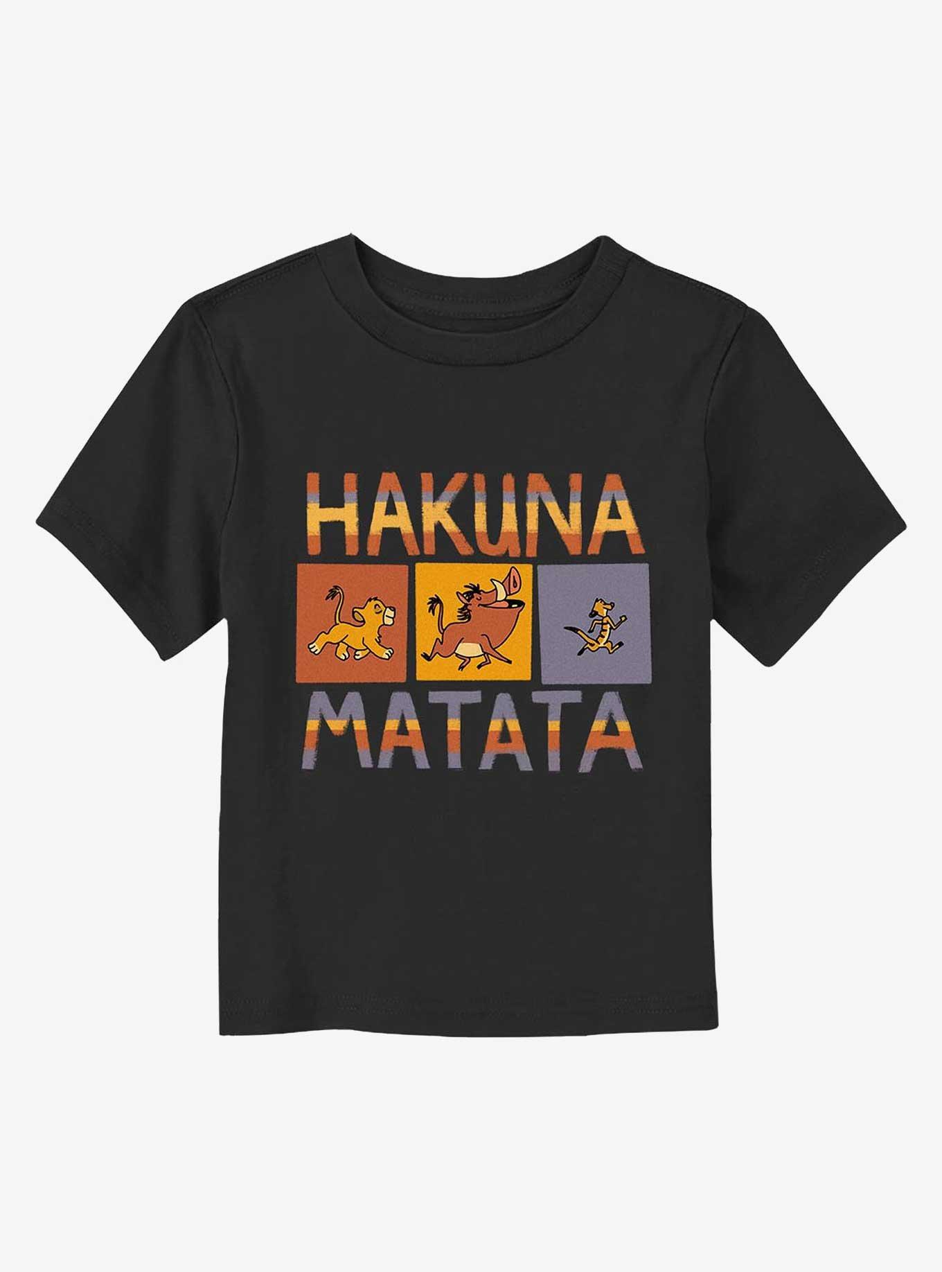 The Lion King Hakuna Matata Box Toddler T-Shirt, , hi-res