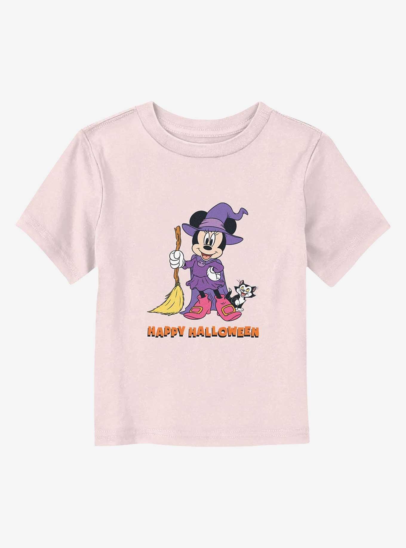 Minnie Mouse Happy Halloween Witch Toddler T-Shirt, , hi-res