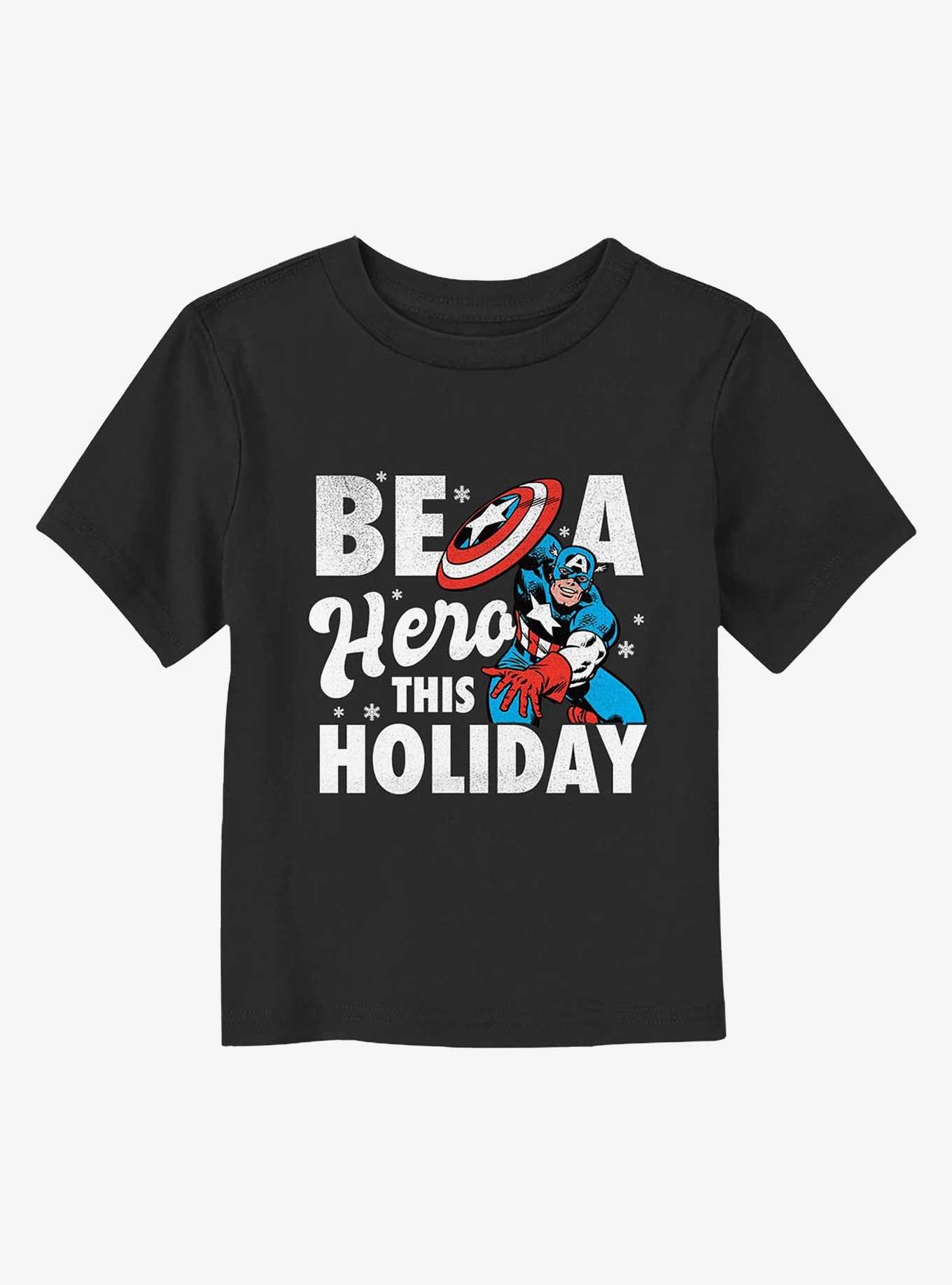 Marvel Holiday Hero Toddler T-Shirt, , hi-res