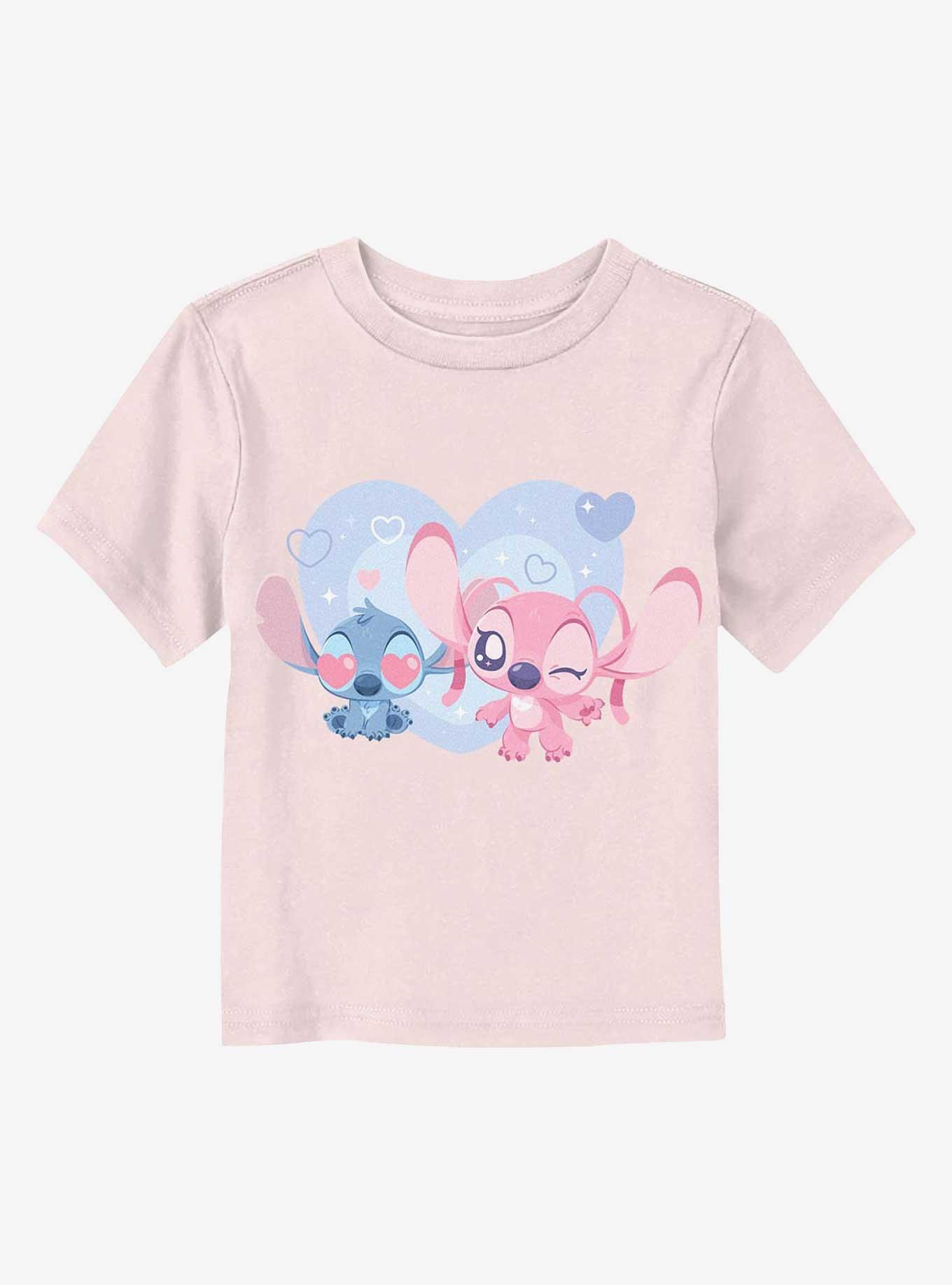 Lilo And Stitch In Love Toddler T-Shirt, , hi-res