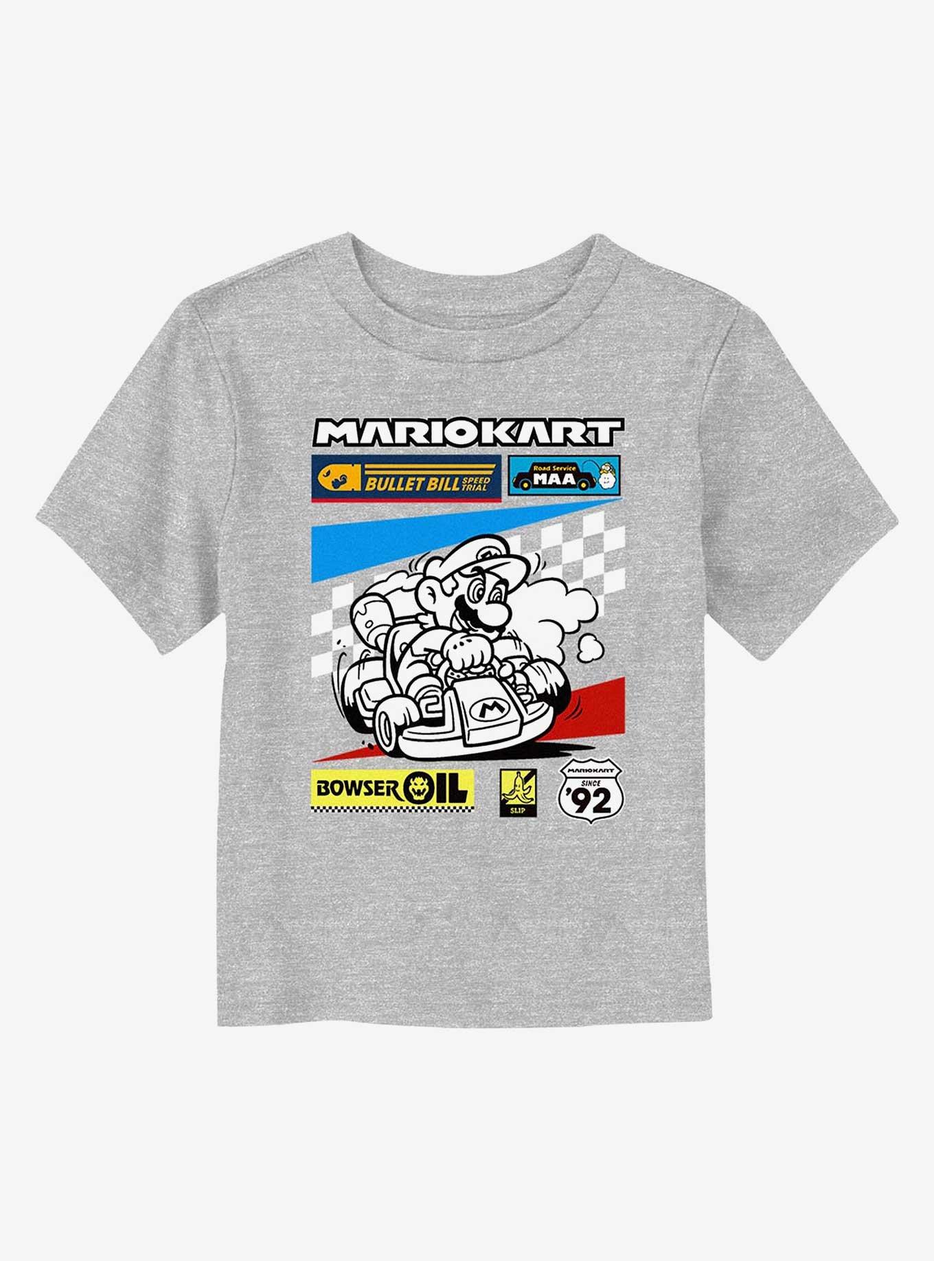 Mario Kart Checkers Toddler T-Shirt, , hi-res