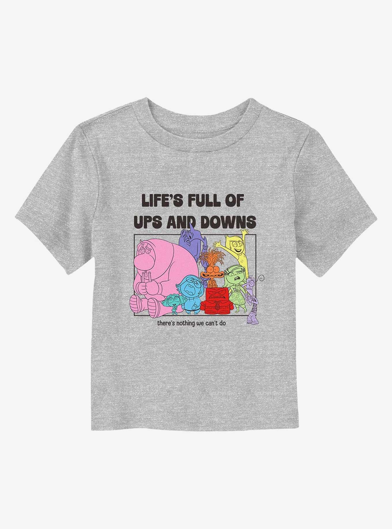 Inside Out 2 Life Ups And Downs Toddler T-Shirt, , hi-res