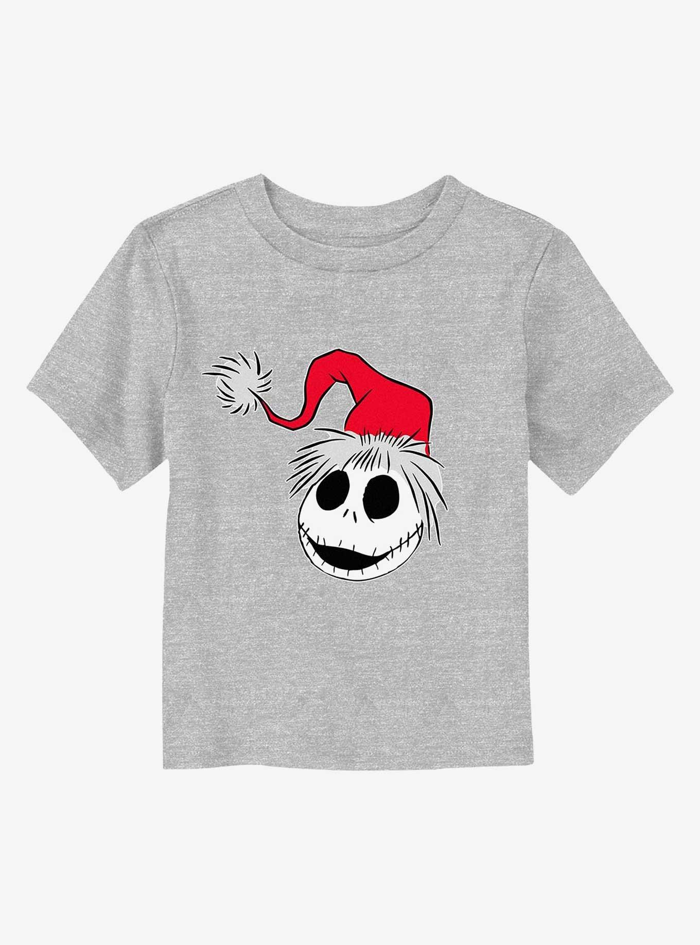 Nightmare Before Christmas Santa Jack Head Toddler T-Shirt, , hi-res