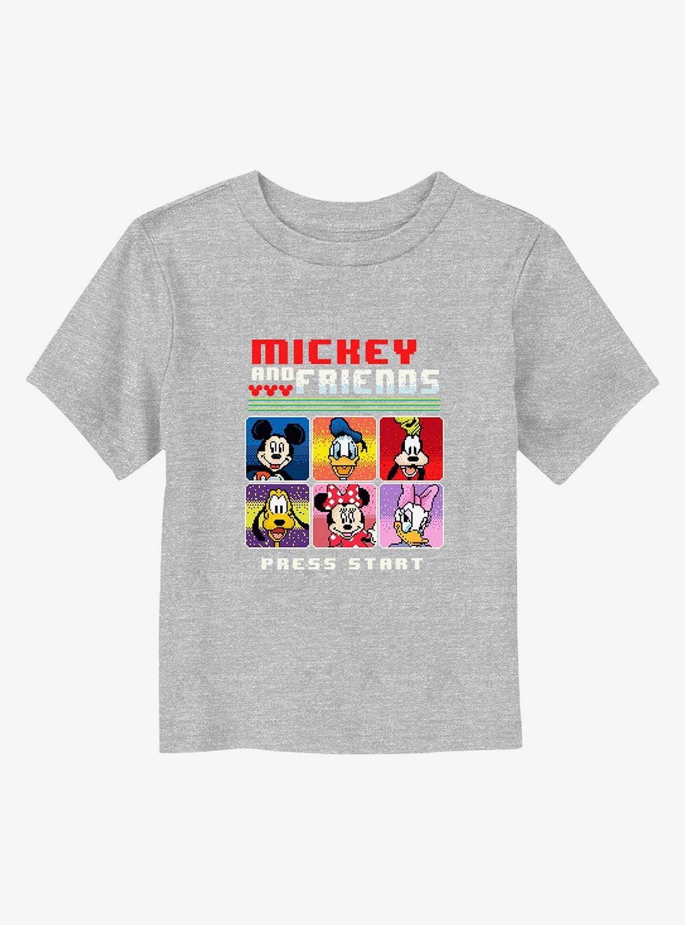 Mickey Mouse Pixel Friends Toddler T-Shirt, , hi-res