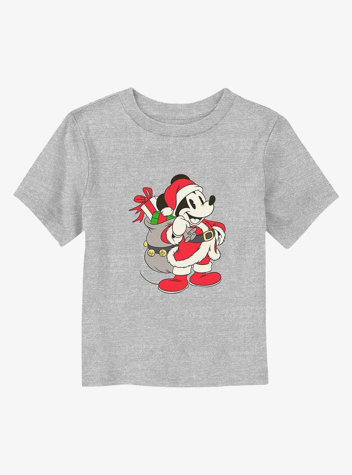 Mickey Mouse Santa Mouse Toddler T-Shirt, , hi-res