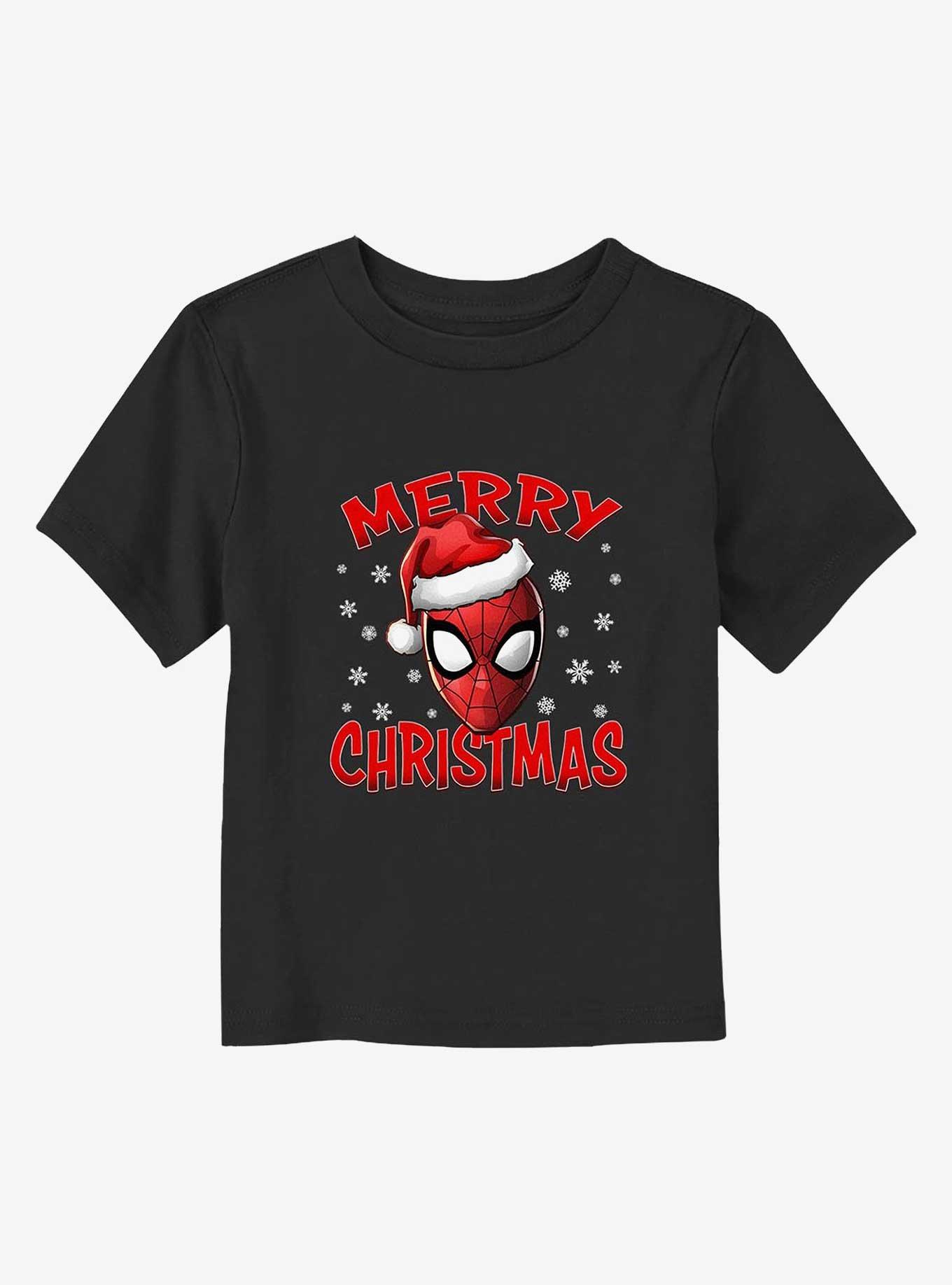 Venom Spidey Merry Christmas Toddler T-Shirt, , hi-res