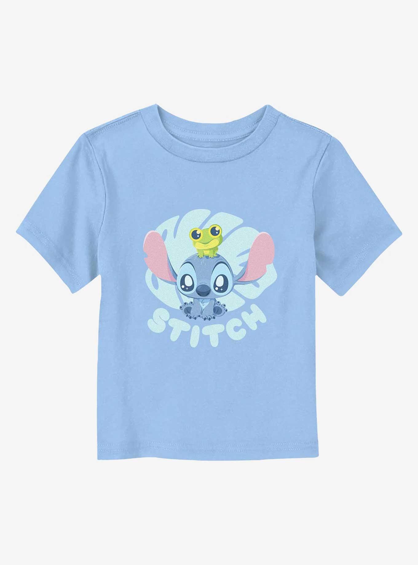 Lilo And Stitch Baby Stitch With Frog Toddler T-Shirt, , hi-res