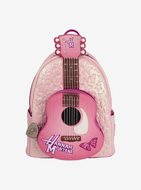 DISNEY Hannah Montana バックパック リュック ギター Loungefly Disney Hannah Montana Guitar Shimmer Min Backpack