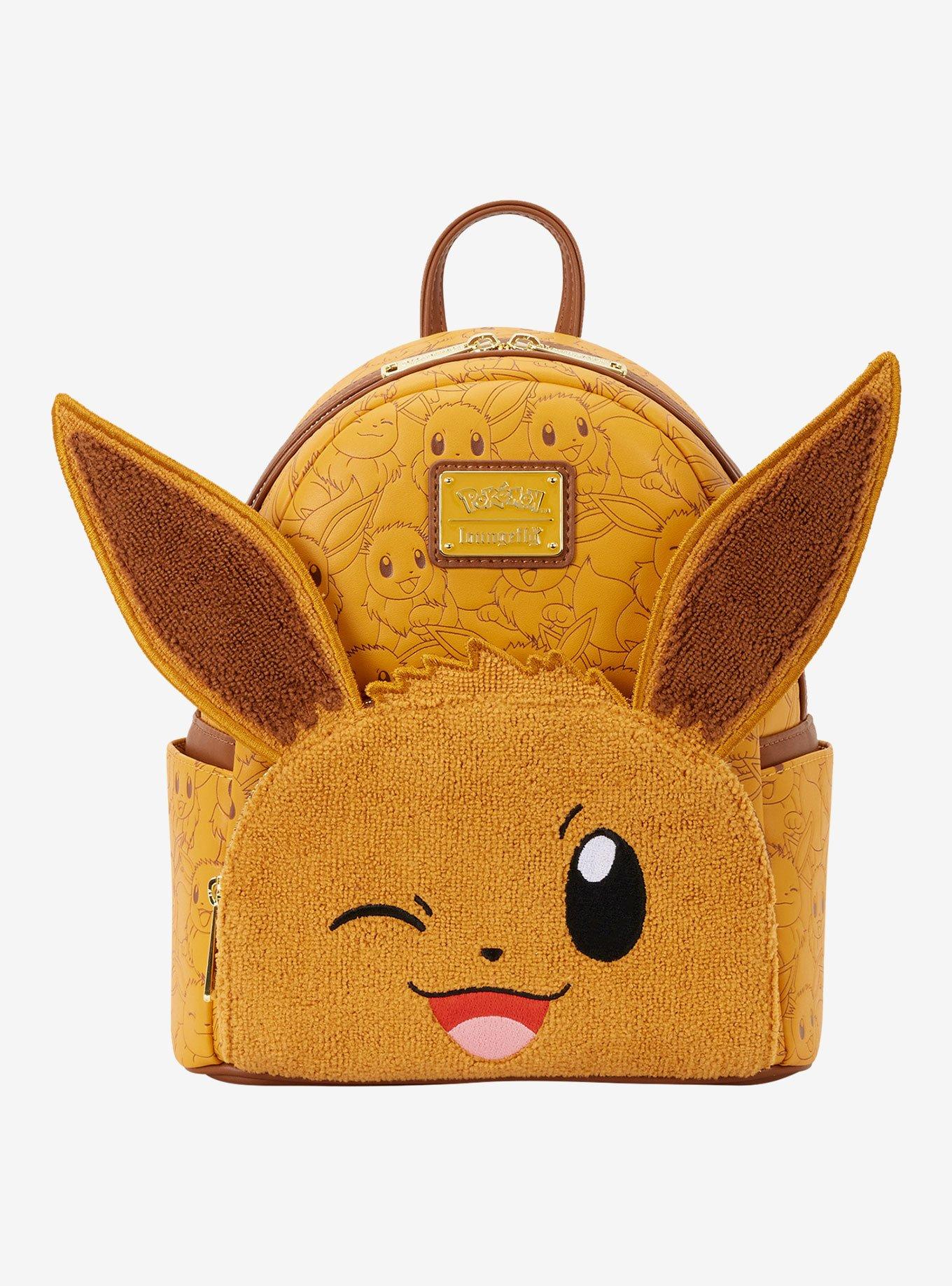 Loungefly Pok&eacute;mon Eevee Winking Figural Mini Backpack, , hi-res