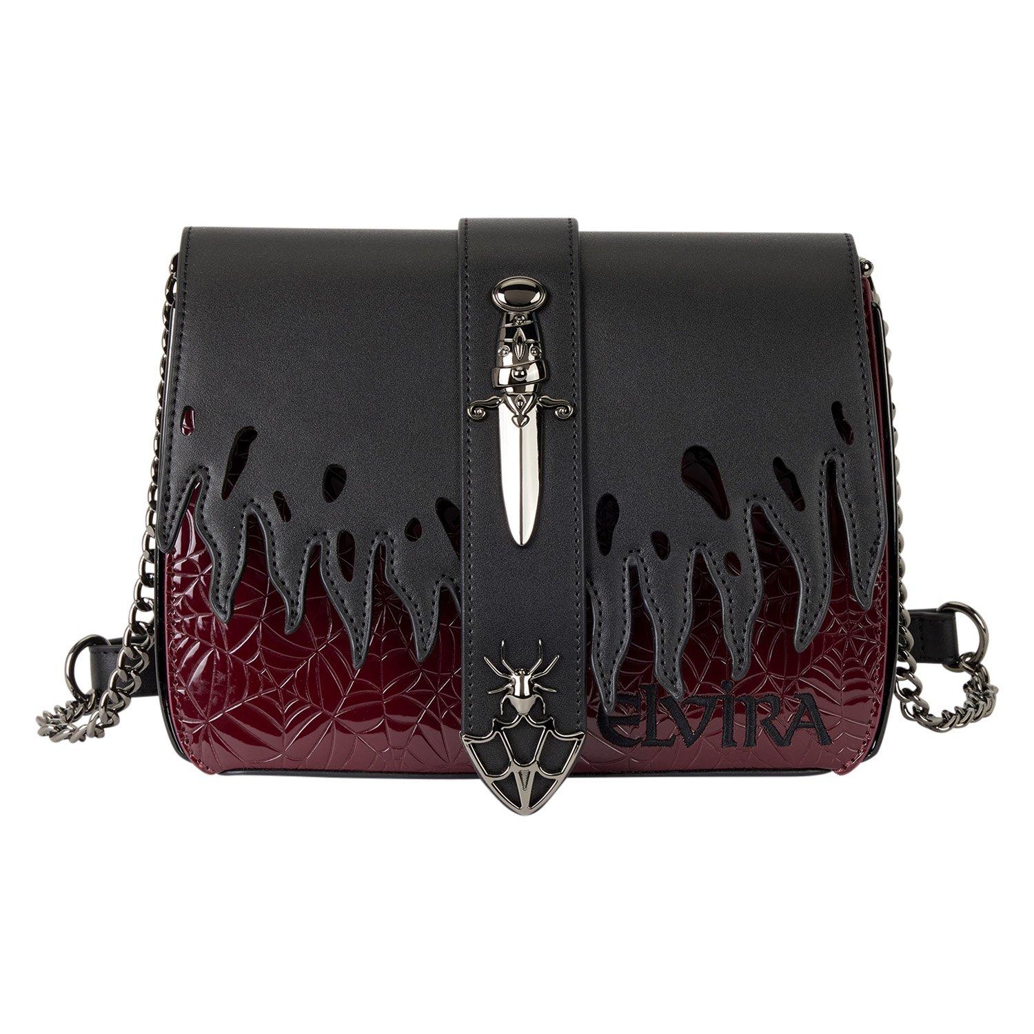 Loungefly Elvira: Mistress of the Dark Crossbody Bag