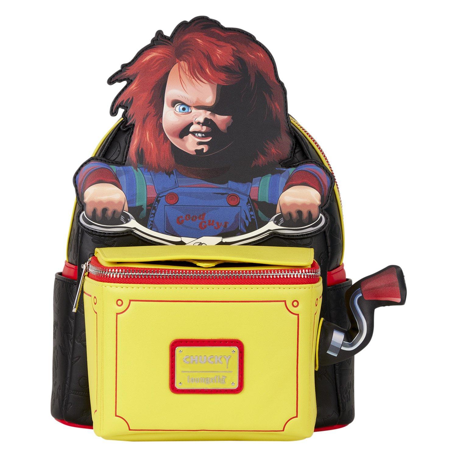 【LOUNGEFLY】Chucky Box チャッキー ミニ バックパック Loungefly Child's Play Chucky Jack-in-the-Box Figural Mini