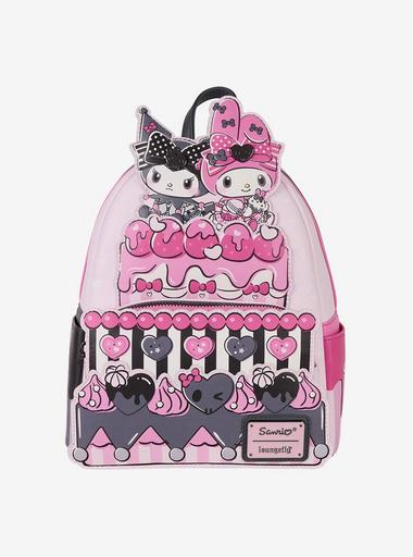 Loungefly Sanrio My Melody & Kuromi Cake Mini Backpack  display picture 3