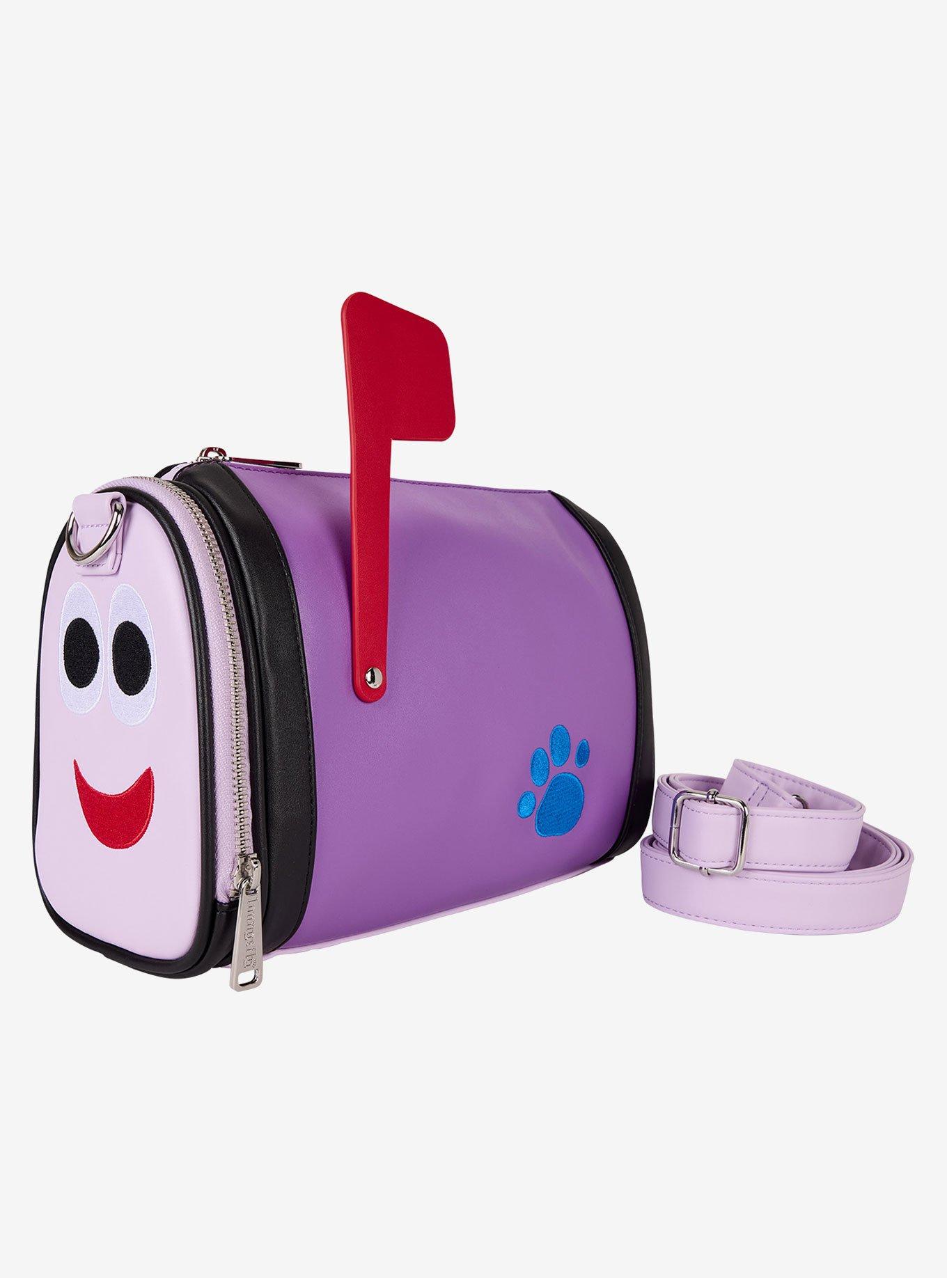 Loungefly Blue's Clues Mailbox Figural Crossbody Bag with Coin Purse, , hi-res