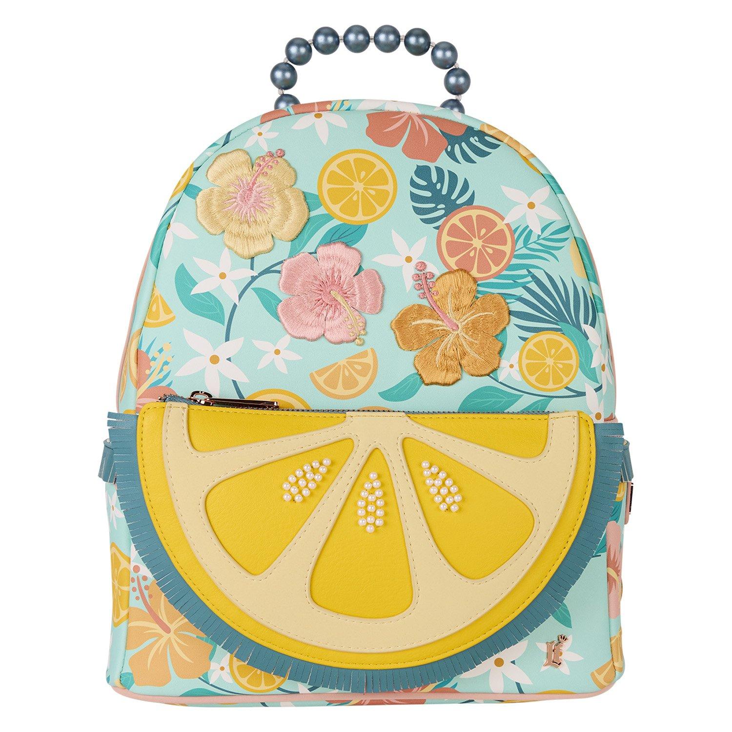 Loungefly Lemon Floral Mini Backpack