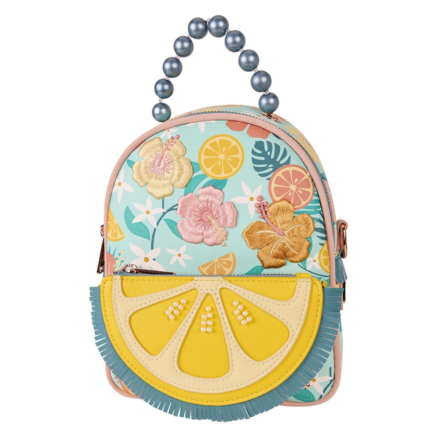 Loungefly Lemon Convertible Mini Backpack, , hi-res