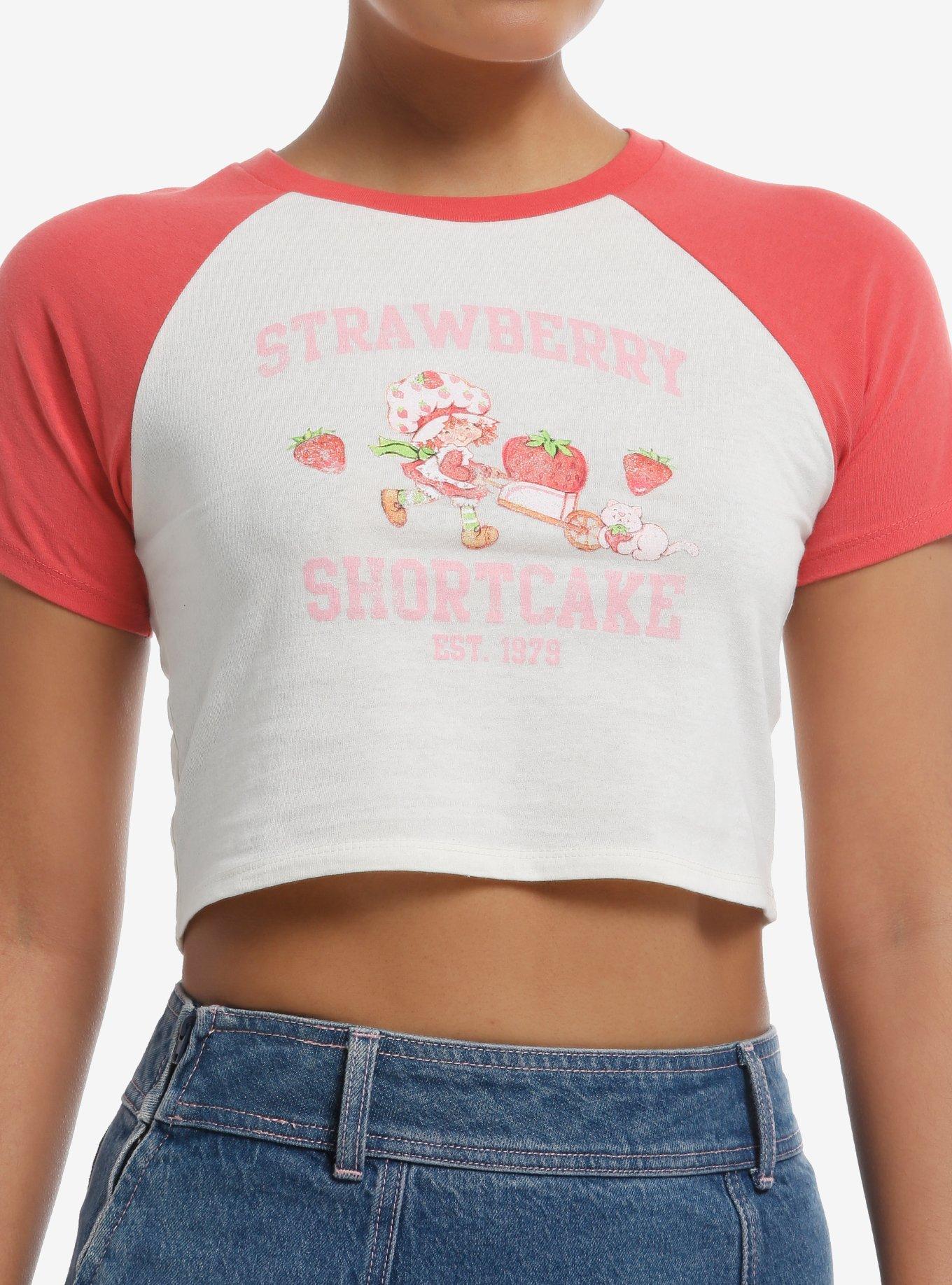 Strawberry Shortcake Wagon Girls Raglan Baby T-Shirt, , hi-res