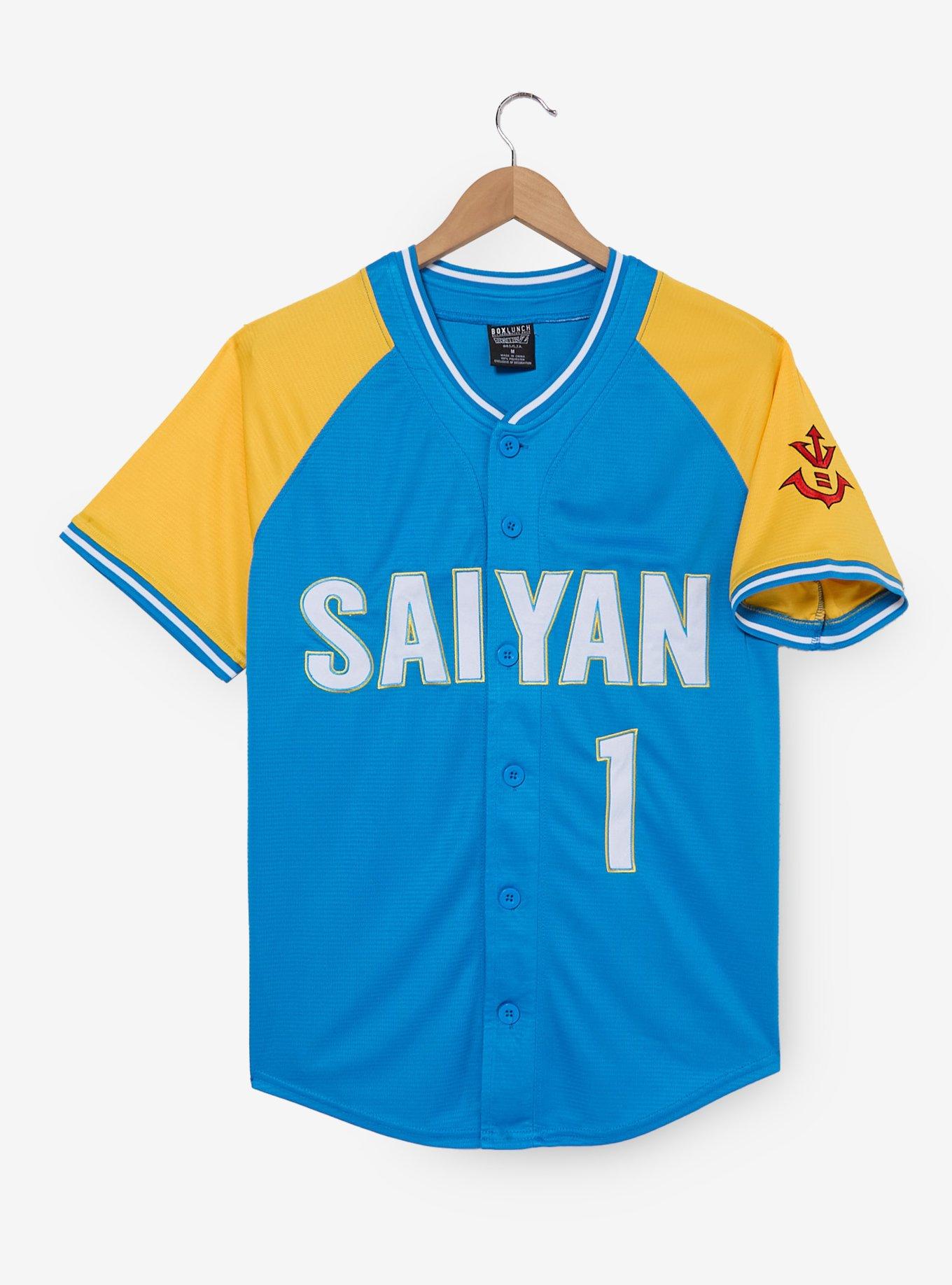 Dragon Ball Z Vegeta Baseball Jersey - BoxLunch Exclusive, , hi-res
