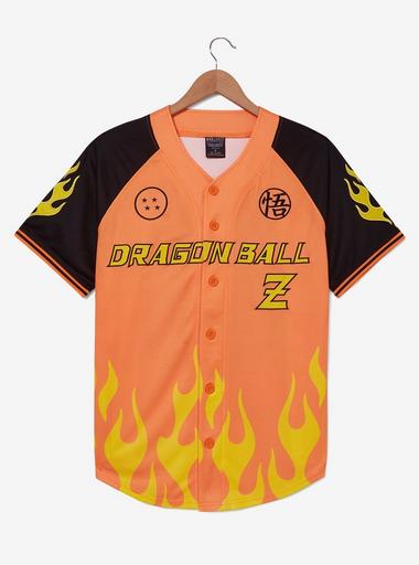 Dragon Ball Z Flame Baseball Jersey - BoxLunch Exclusive | BoxLunch
