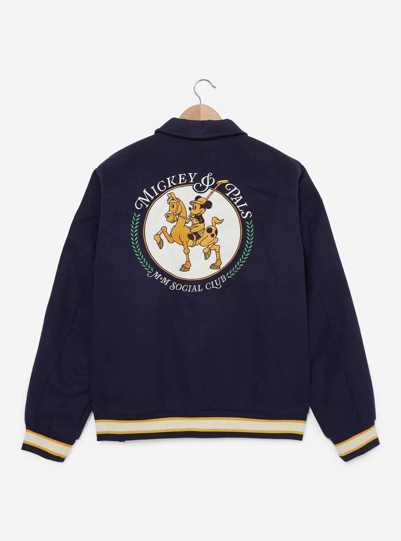 Disney Mickey Mouse Country Club Varsity Jacket — BoxLunch Exclusive, , hi-res