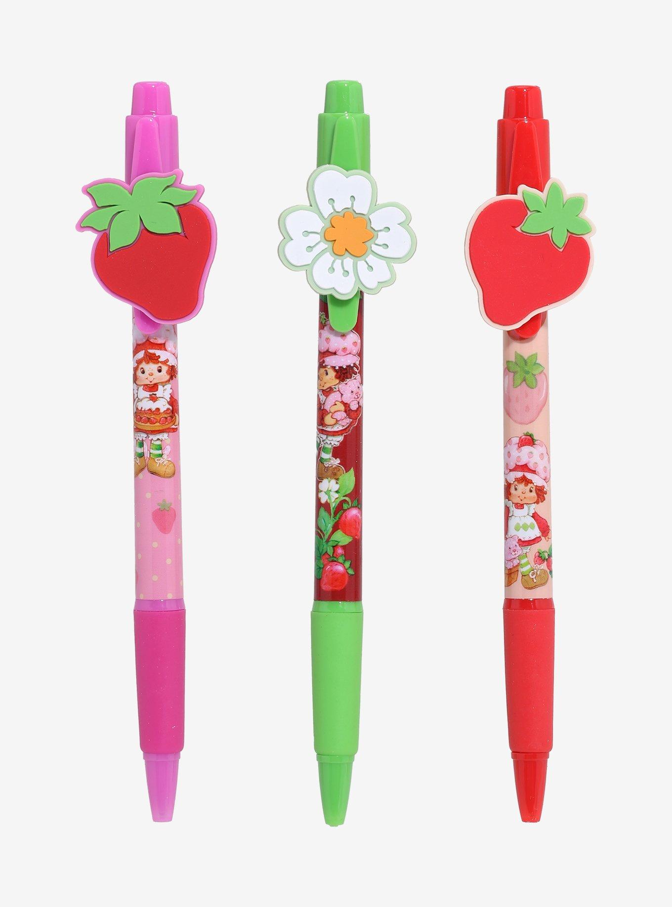 Strawberry Shortcake Floral Charm Pen Set, , hi-res