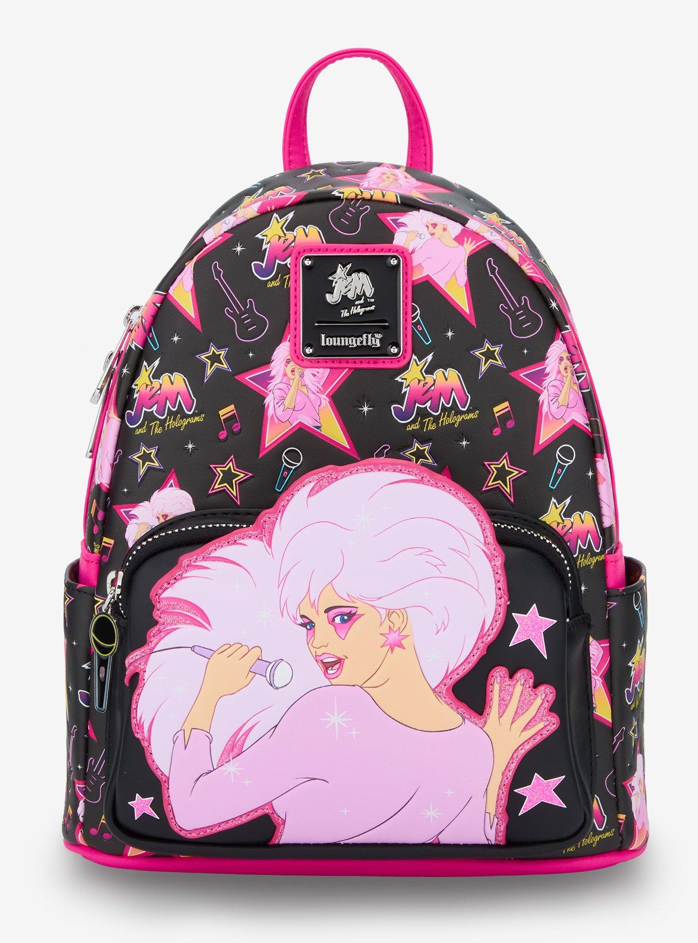 Loungefly Jem And The Holograms Stars Mini Backpack, , hi-res