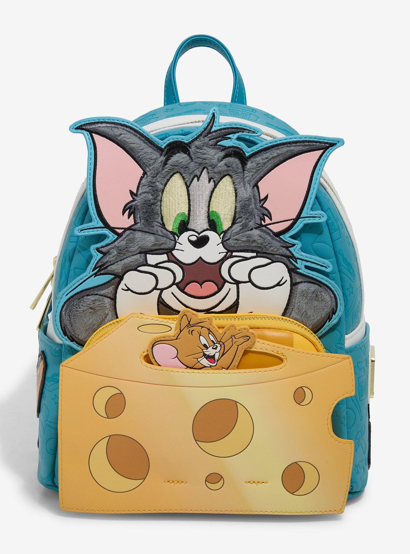 Tom And Jerry Cheese Textured Mini Backpack, , hi-res