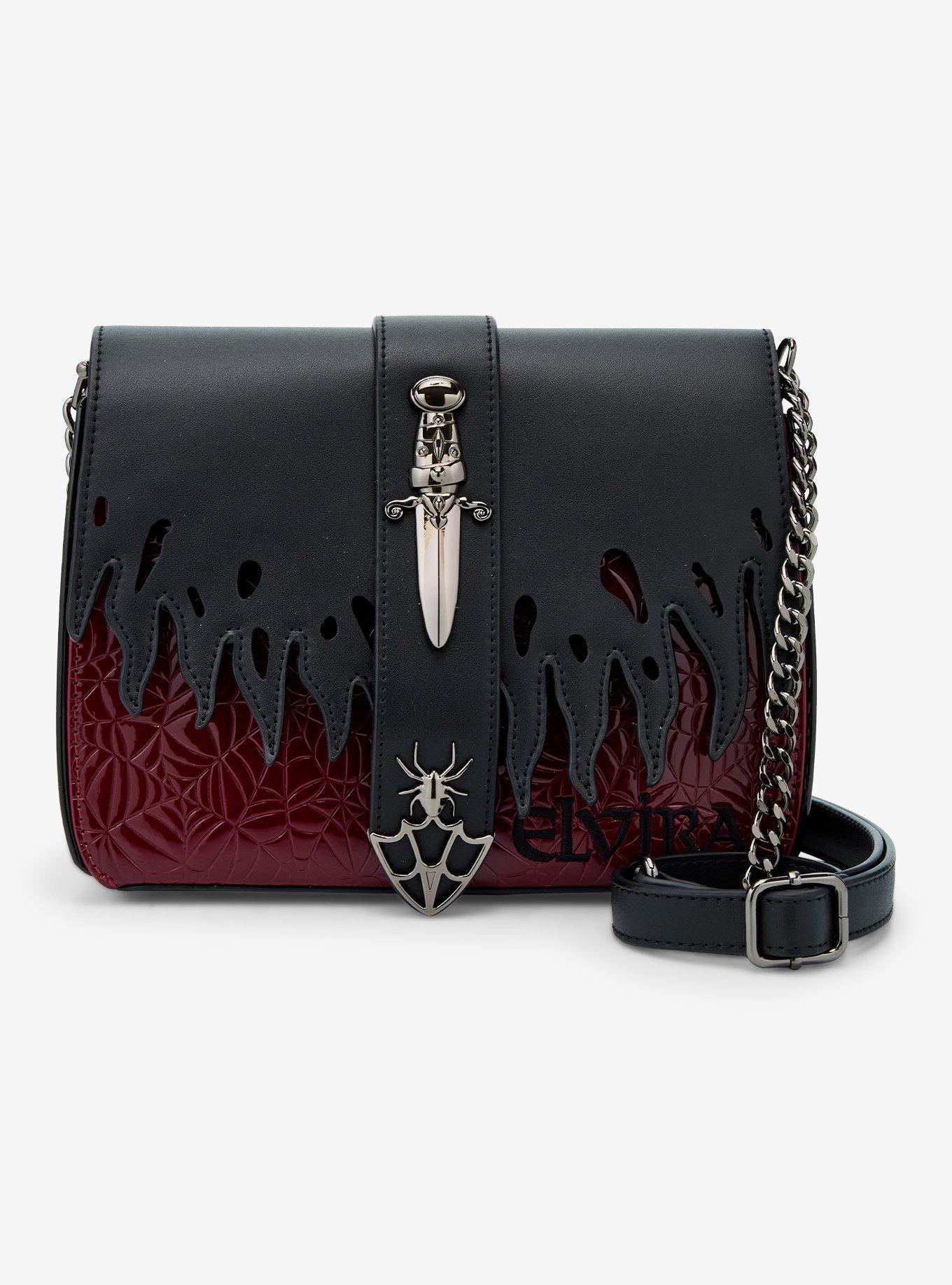 Loungefly Elvira Mistress Of The Dark Crossbody Bag, , hi-res