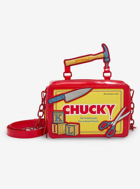 Loungefly Chucky Tool Box Crossbody Bag | Hot Topic